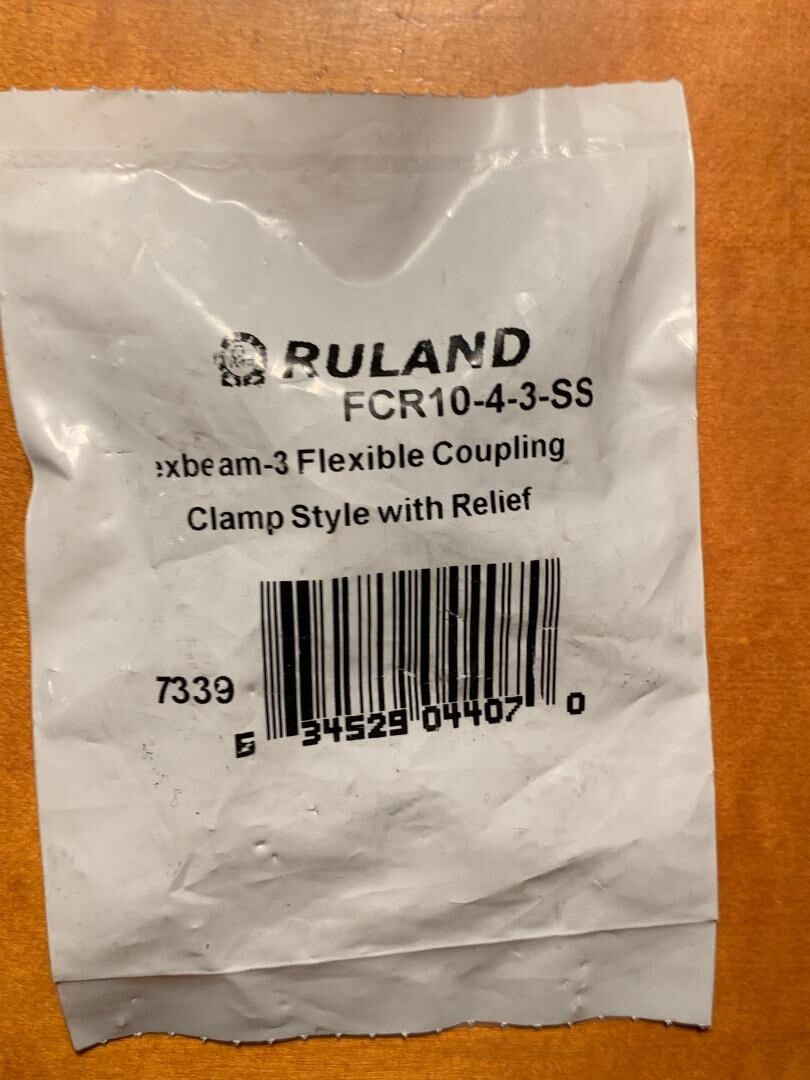 RULAND FCR10-4-3-SS Flexible Coupling