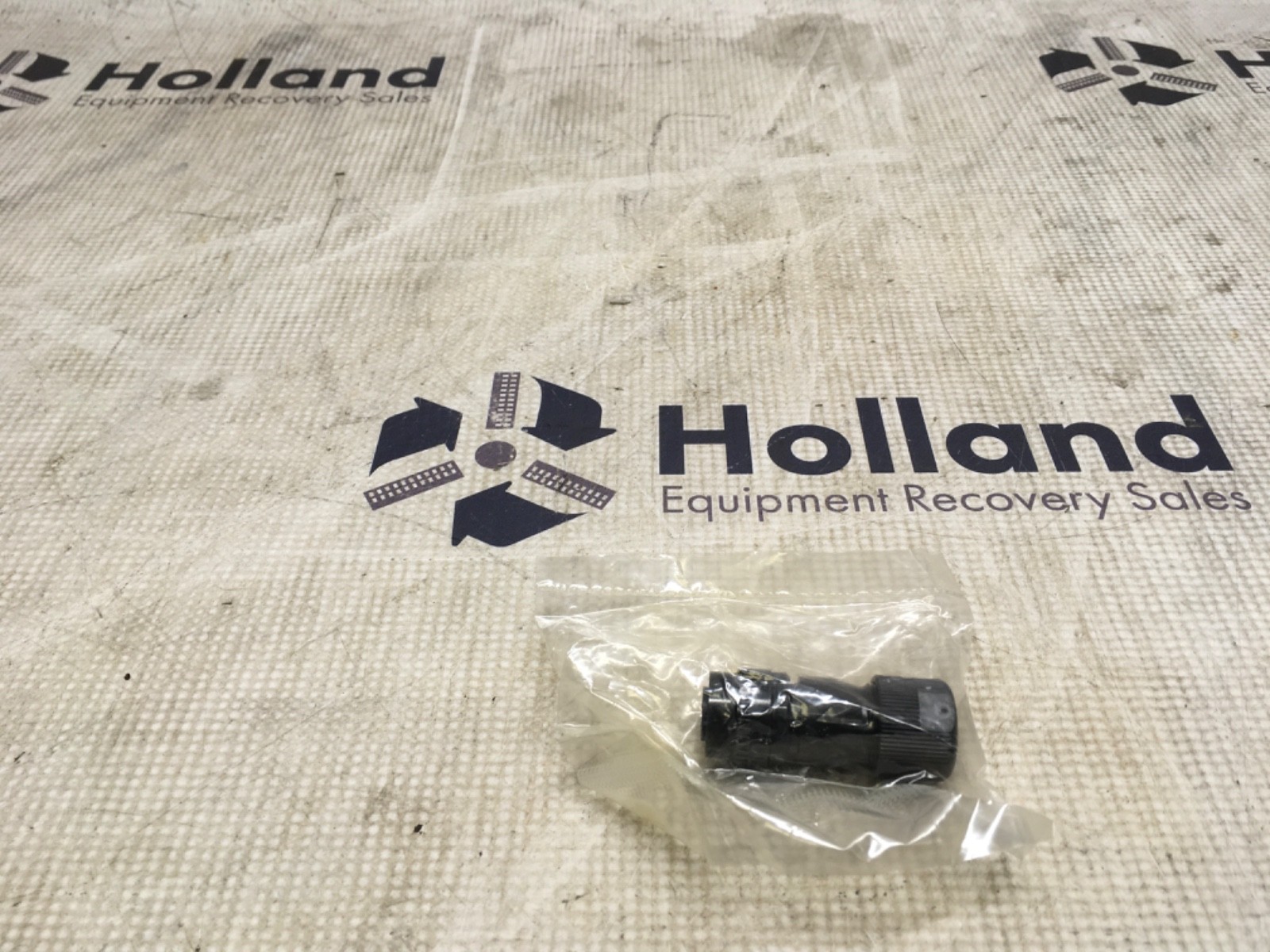 Misumi straight connector, CM10-SP10S-S-D, NOS, (LG-4953)