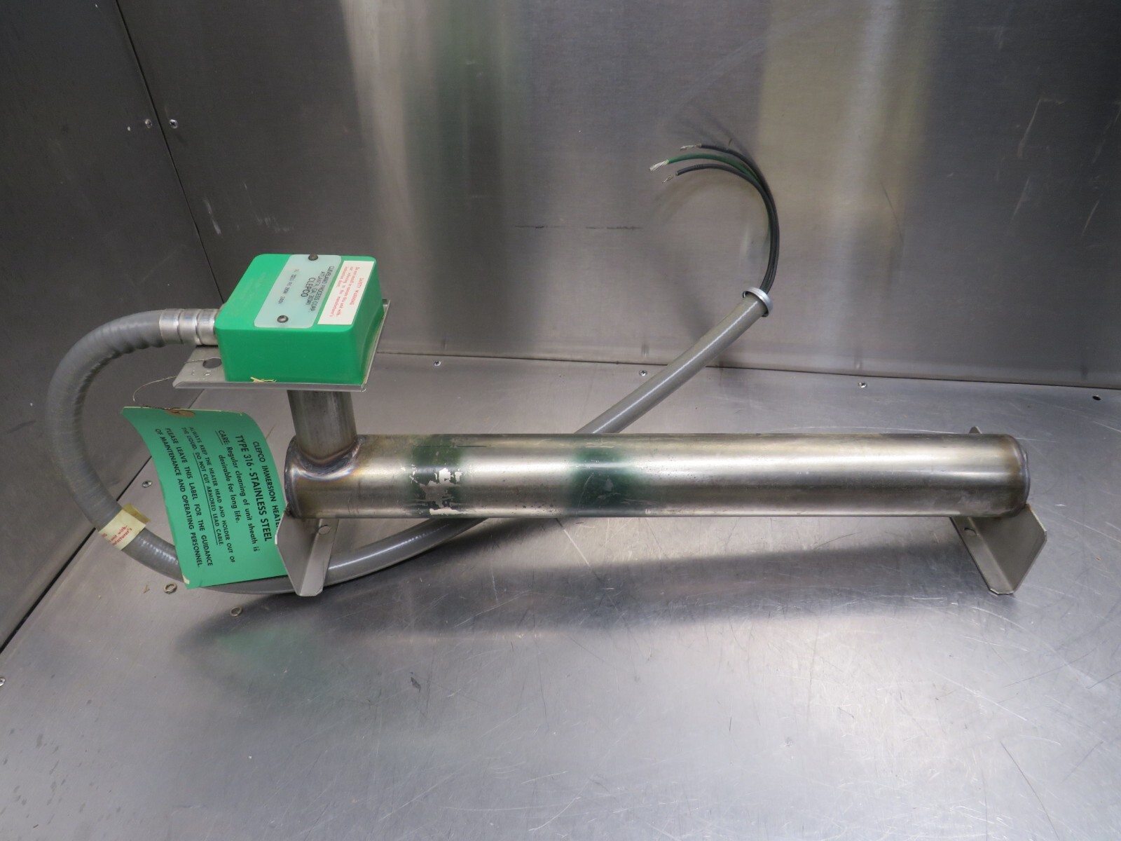 Clepco SL 2215 R6 2KW 240V Immersion Heater SS
