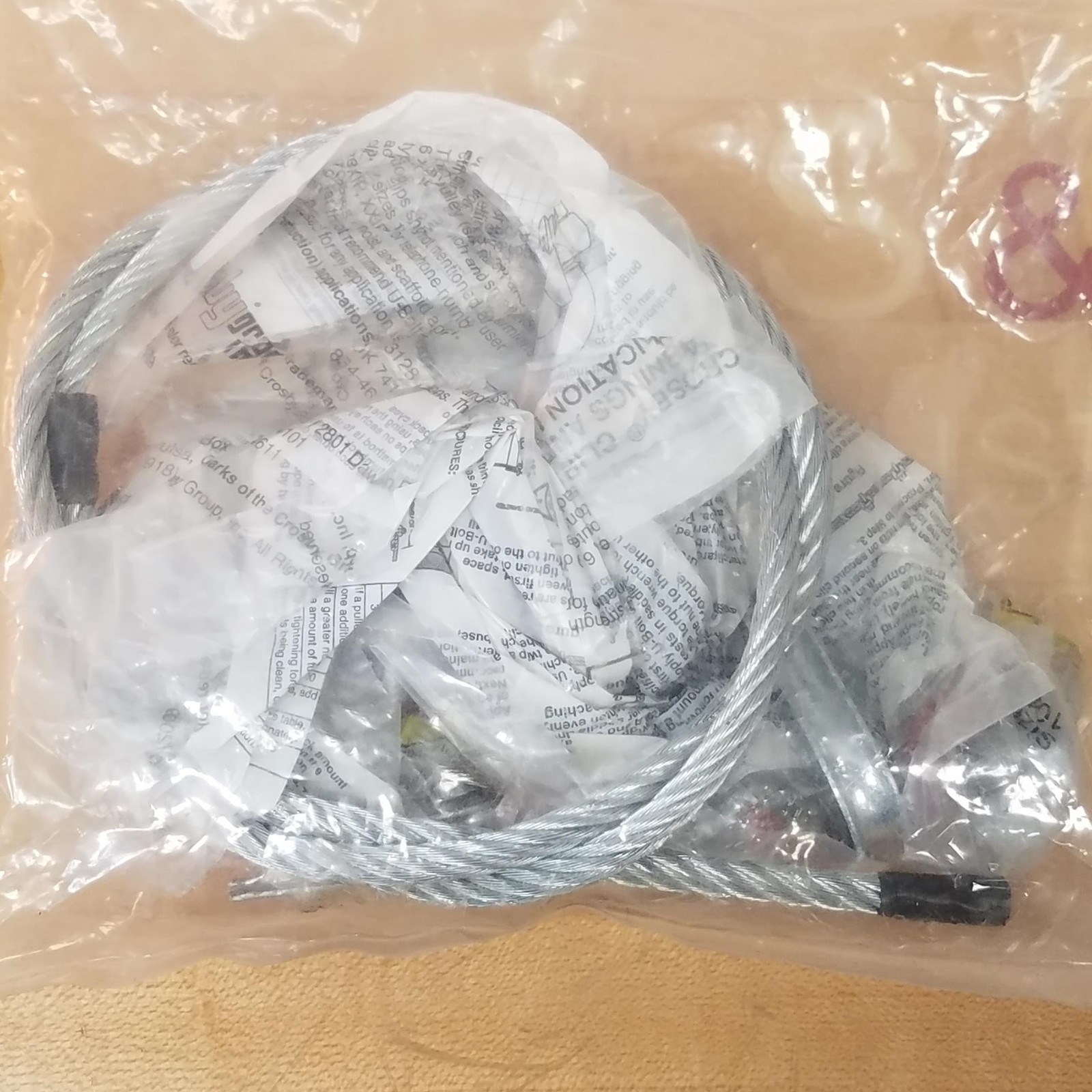 Knight Global RWA4133 Safety Cable Replacement Kit – NEW