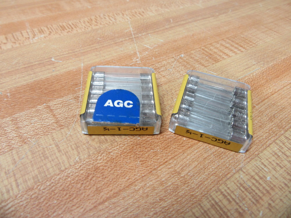 Bussmann AGC 1-1/2 Bussmann Fuse Cross Ref 4XH41, 3AG Jagged Wire (Pack of 100)