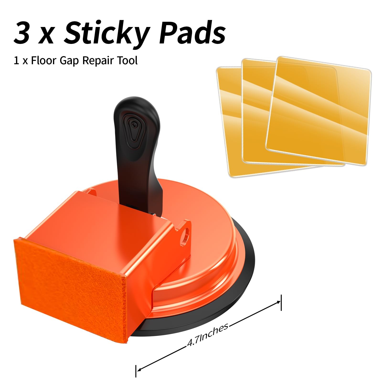 Floor Gap Fixer Tool, Upgraded Heavy Duty Laminate Floor Suction Cup Gap Repa…