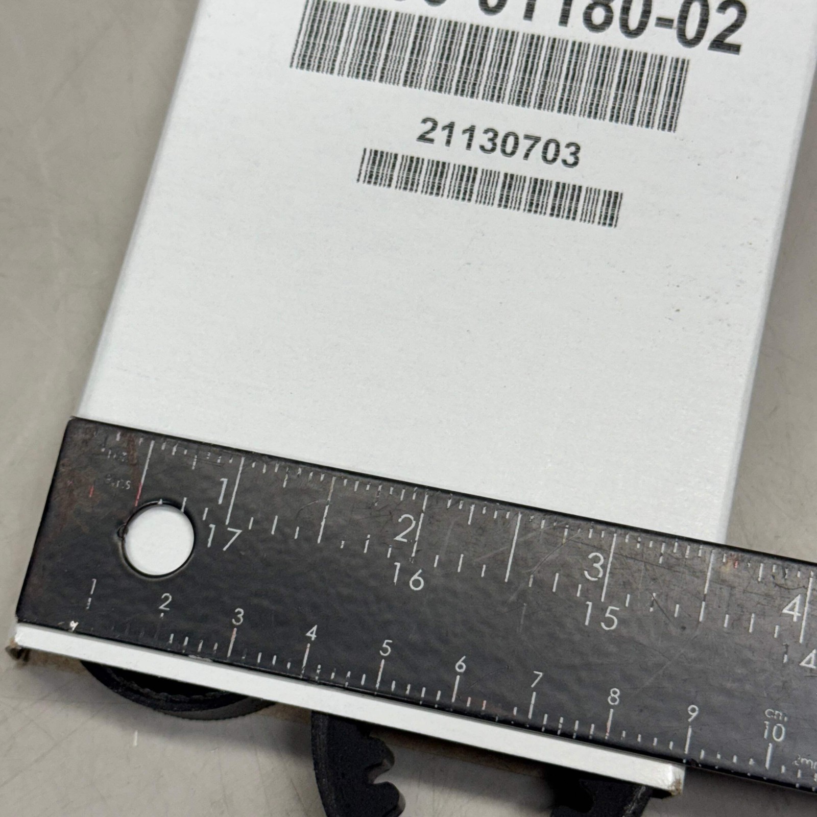 (2 PACK) Classic Cogged V-Belt Sz 7.5″ L x 3.5″ W, Black R-50-01180-02