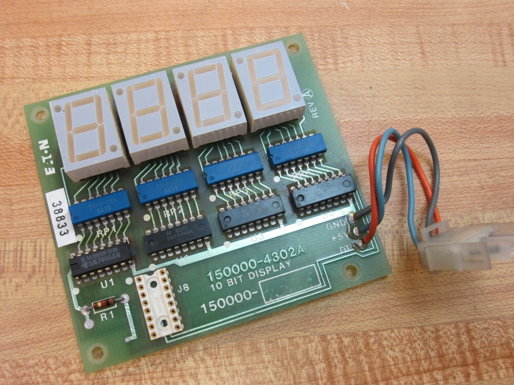 Eaton 150000-4302A Board W/10-Bit Display 1500004302A