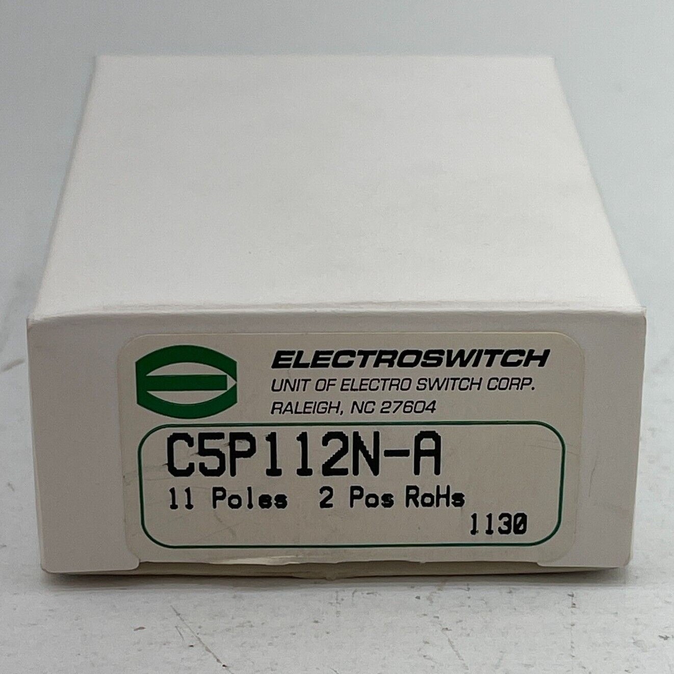 Electroswitch C5P112N-A Switch Rotary 11 Poles 2 Positon