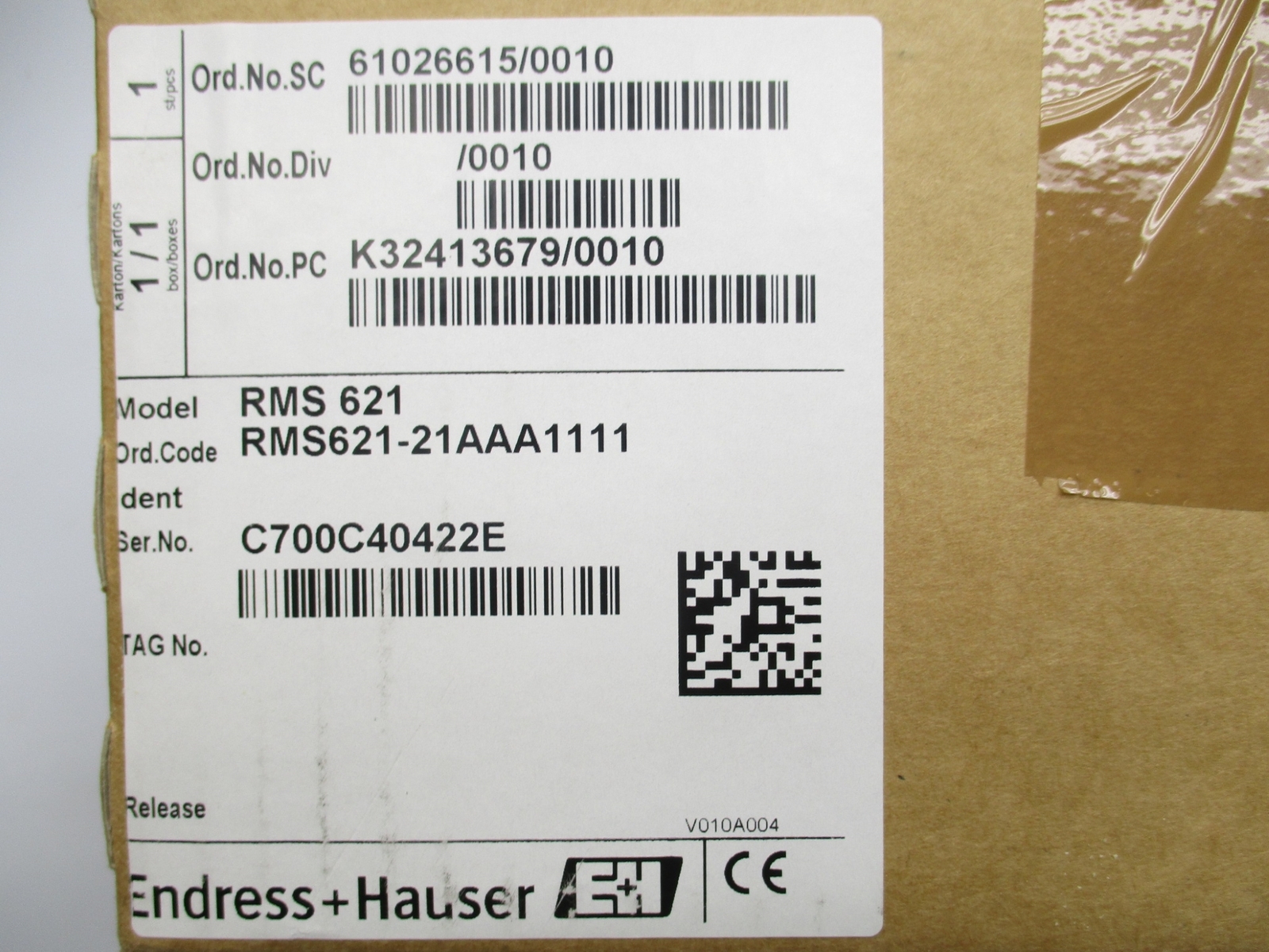 ENDRESS+HAUSER RMS621-21AAA1111 NSMP