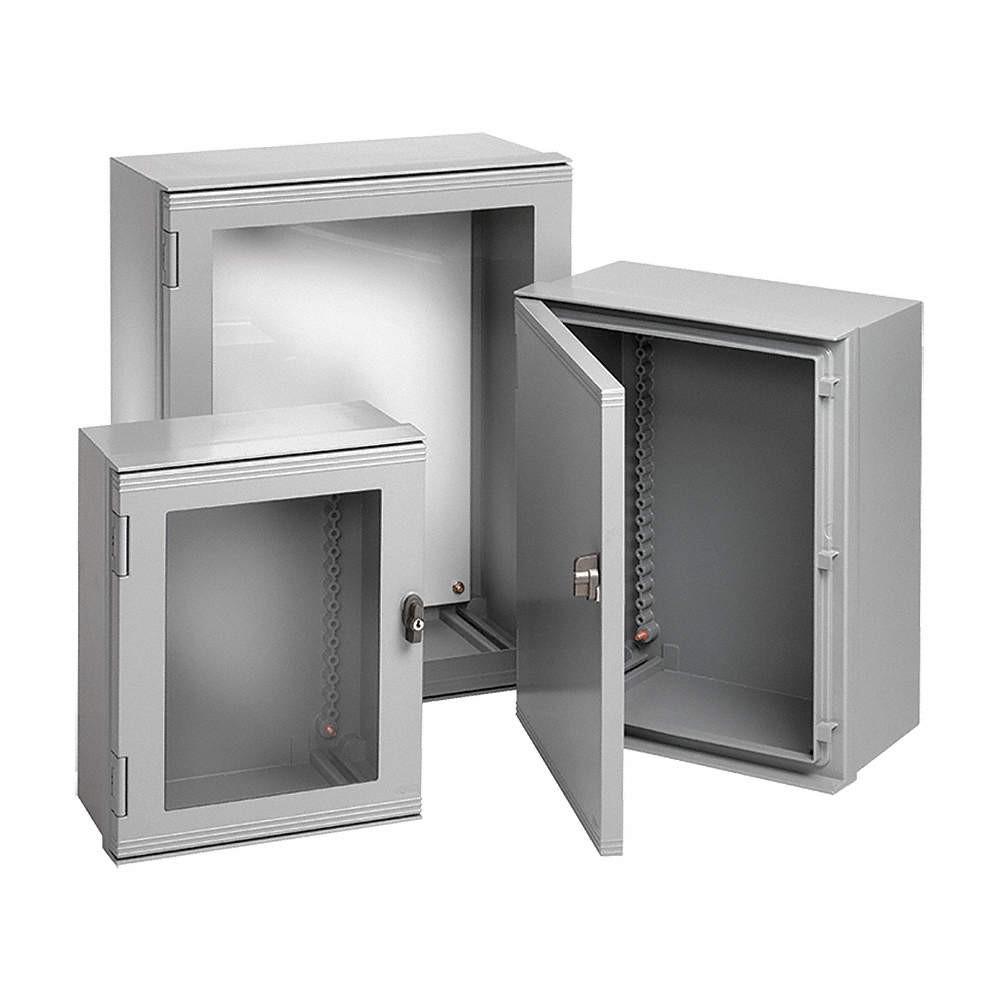 HOFFMAN UU606030 Enclosure,23.62InH x 23.62InW x 11.81InD 32FT83