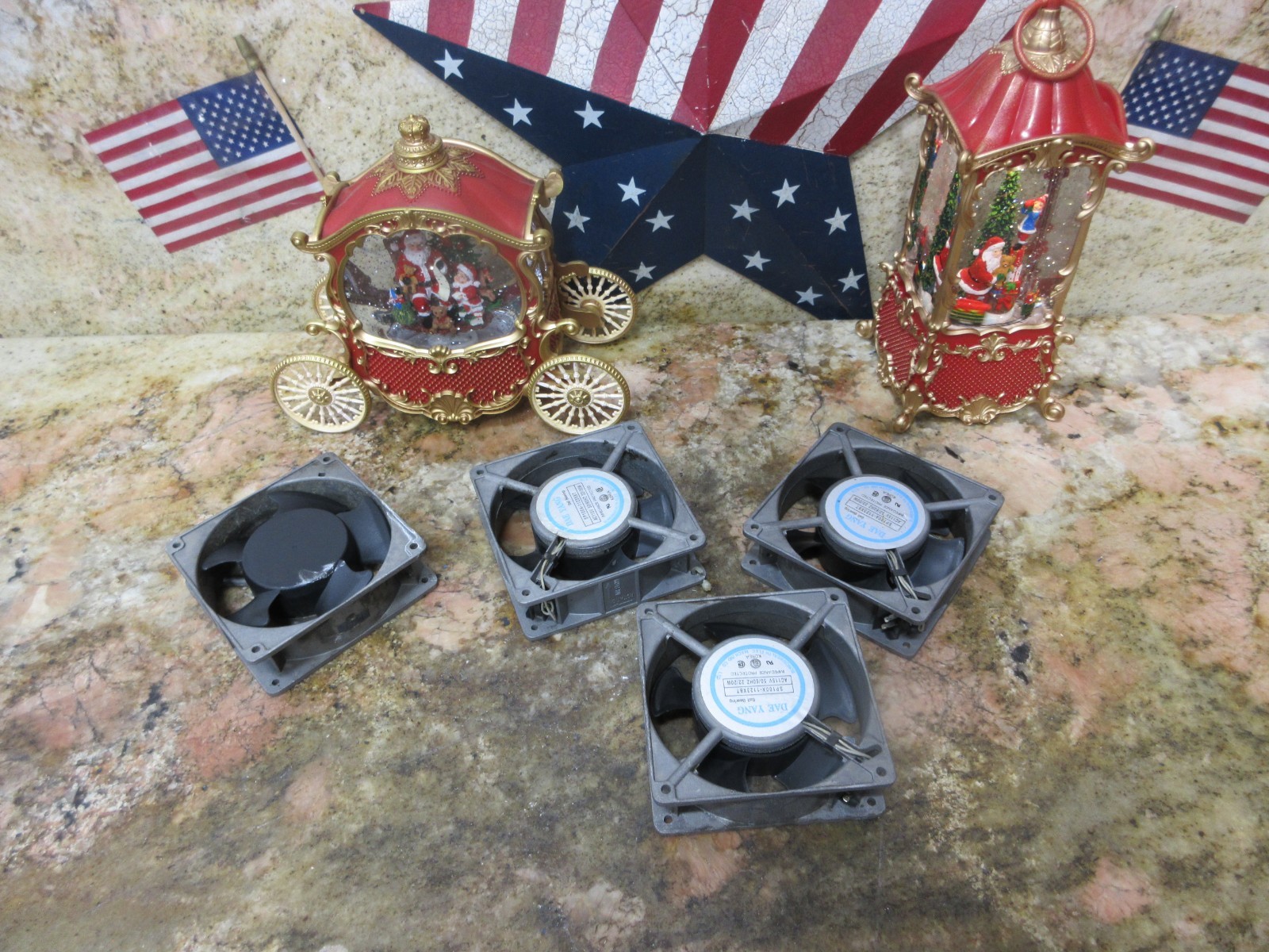 1997 DAEWOO PUMA 6G CNC LATHE DAE YANG SP100A-1123XBT FAN LOT OF 4 PIECES