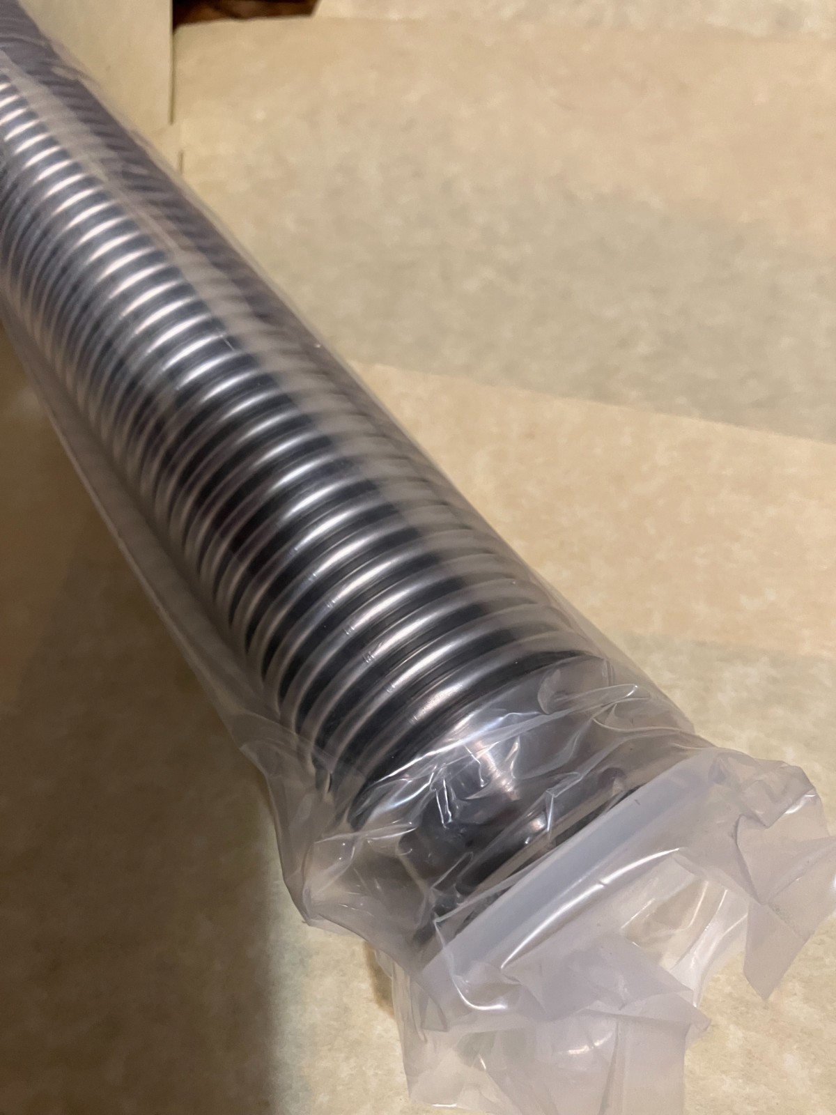 KURT J LESKER FLEX HOSE 18″ OAL, QF40, MHQFC18 KF40 Flex Hose Stainless 18″