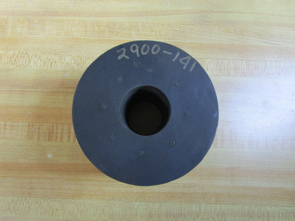 Generic 4″ x 1-3/8″ x 3″ Solid Rubber Spacer 2900-141 (Pack of 2)