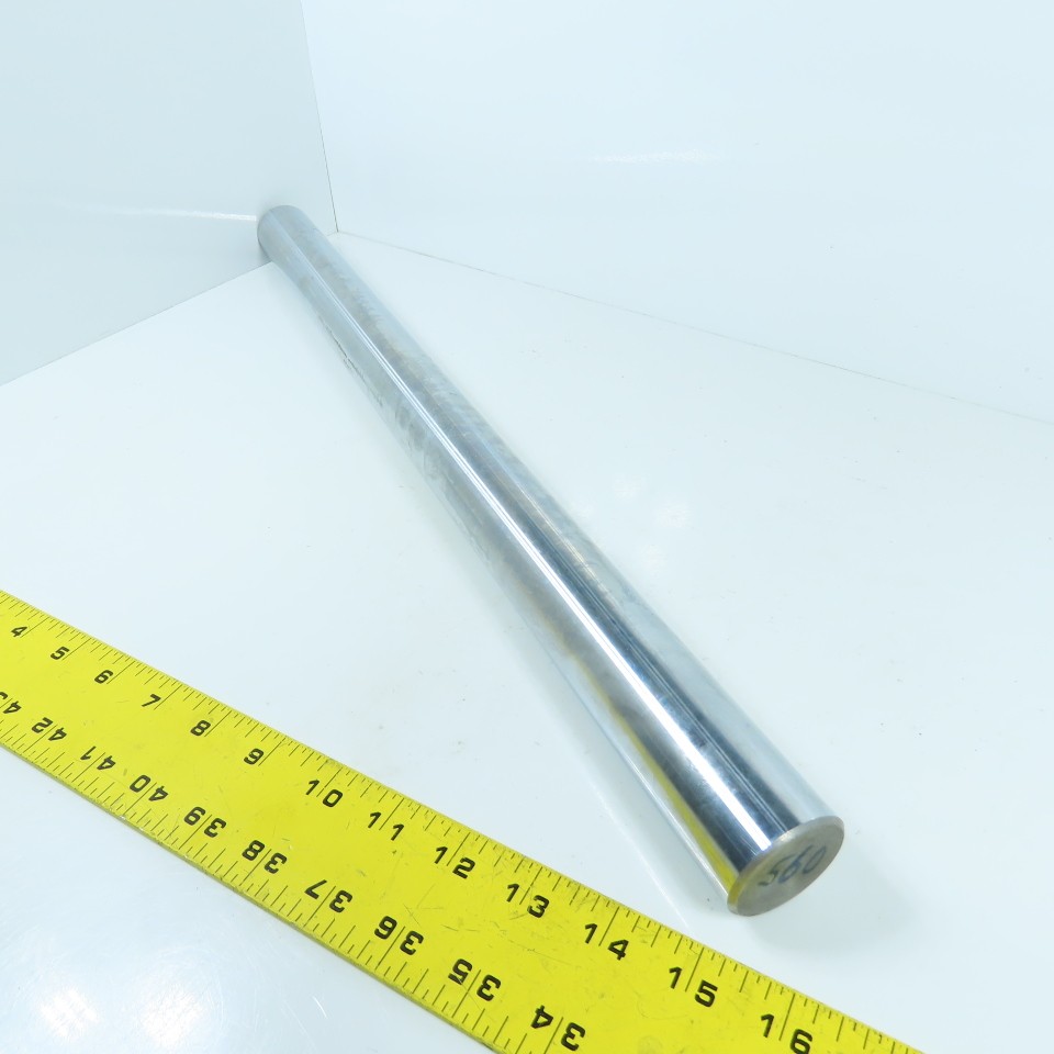 40mm 1.575″ x 22″ Hardened Tool Steel Round Bar Stock Guide Rod