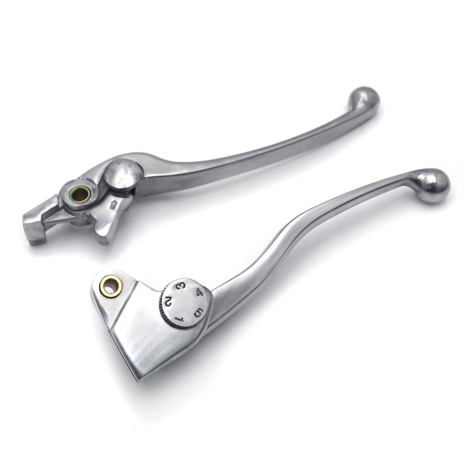 Silver Motorcycle Brake Clutch Levers CNC For Kawasaki Ninja 650 Z650 Z900 ABS