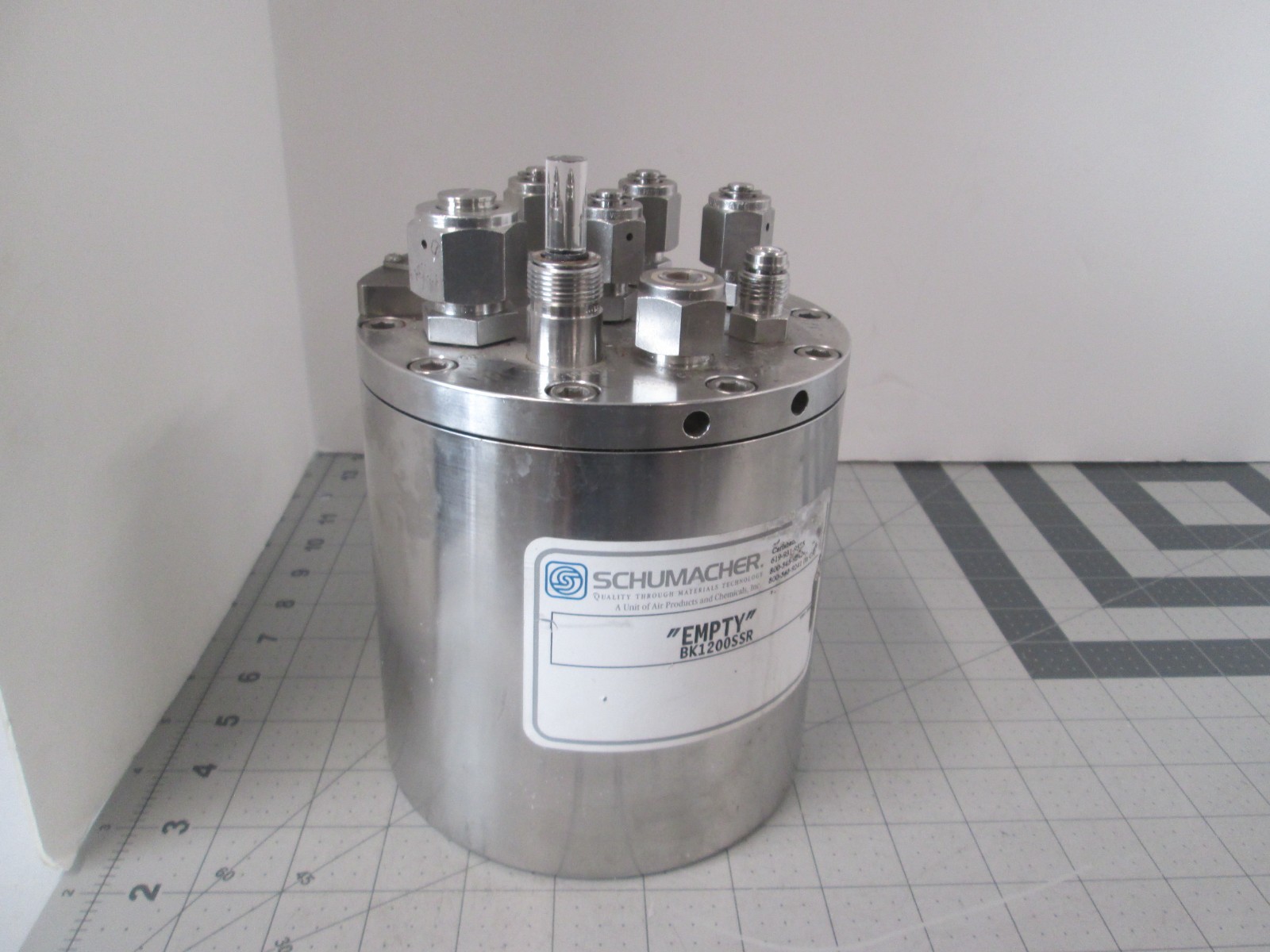 Schumacher, Empty Container, BK1200SSR, Used