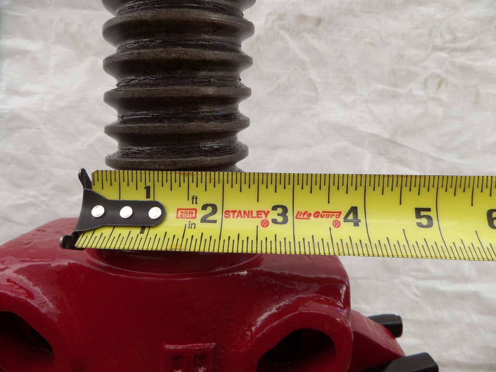 Joyce & Cridland Dayton Ohio Ratcheting Screw Jack Cast Iron Oct. 28, 1878