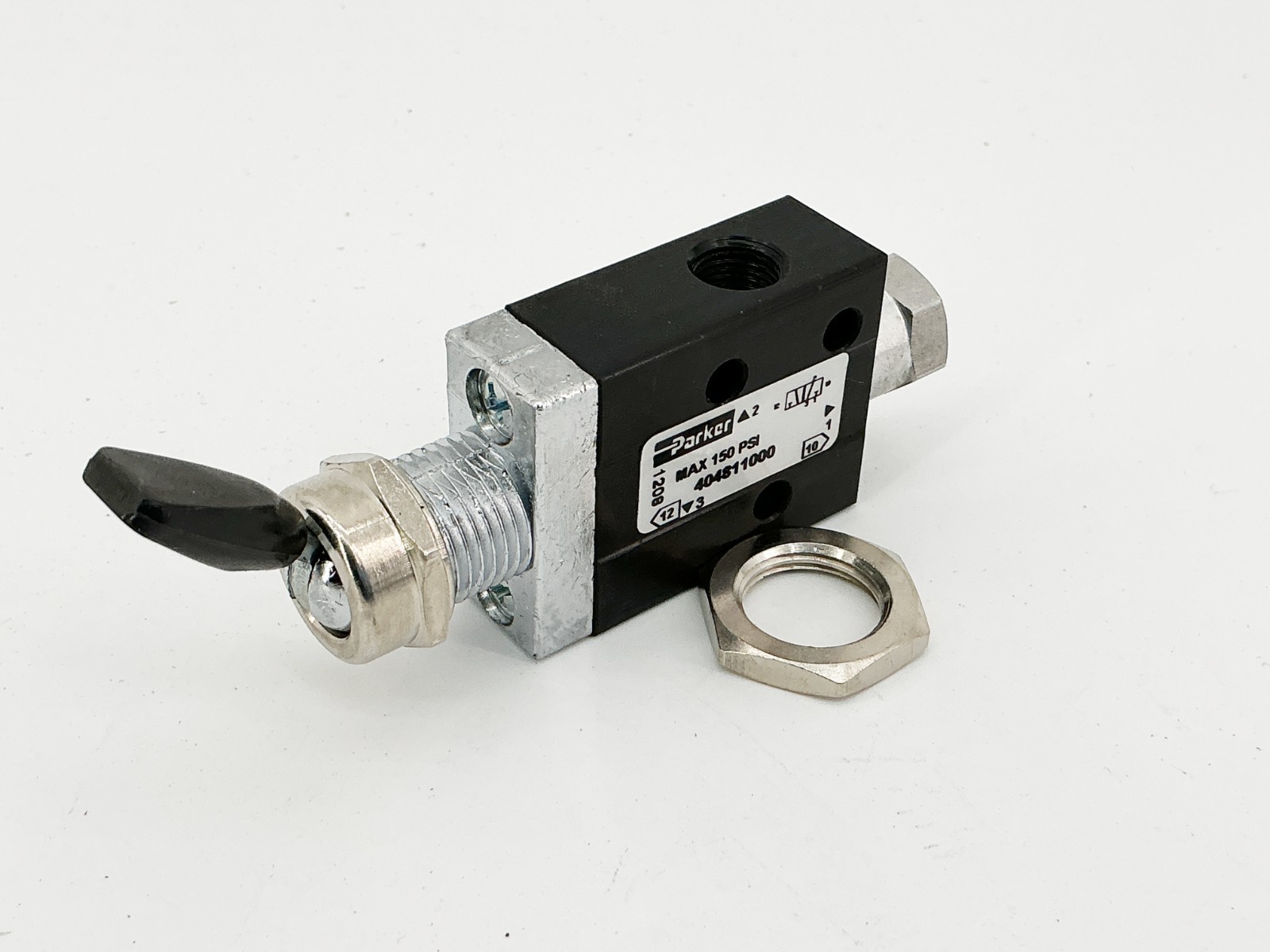 New Parker 404811000 Poppet Valve W/Lock Down 150PSI