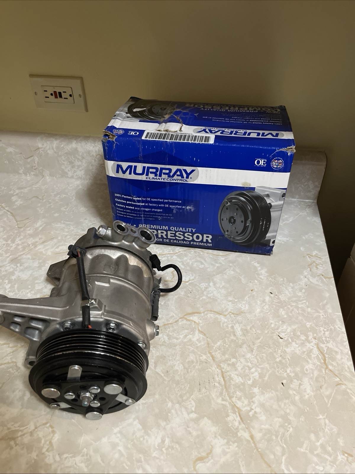 OPEN BOX MURRAY FOUR SEASONS A/C COMPRESSOR 98586 READ DESCRIPTION