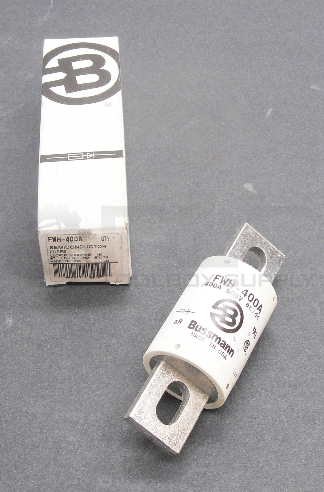 NEW BUSSMANN FWH-400A SEMICONDUCTOR FUSE 400A 500V AC/DC