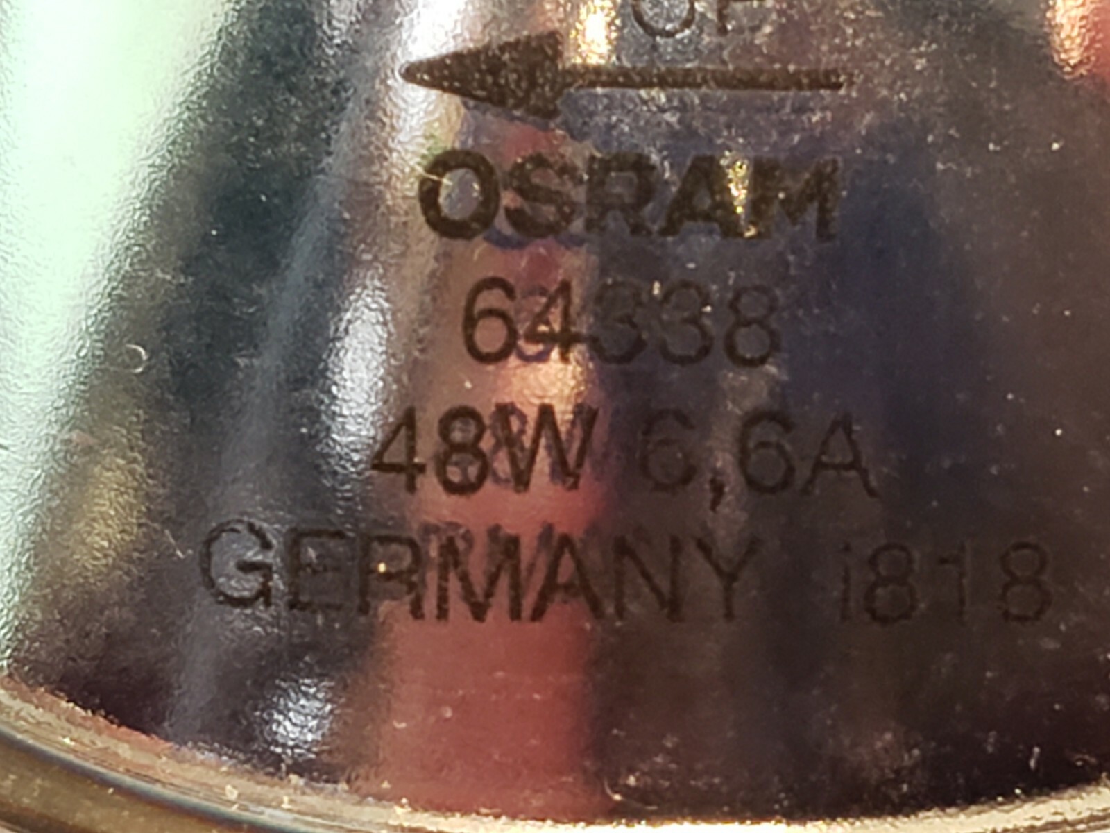 NEW OSRAM/Sylvania 64338 tungsten Halogen Lamp 48w 6.6W MR16 64338AC