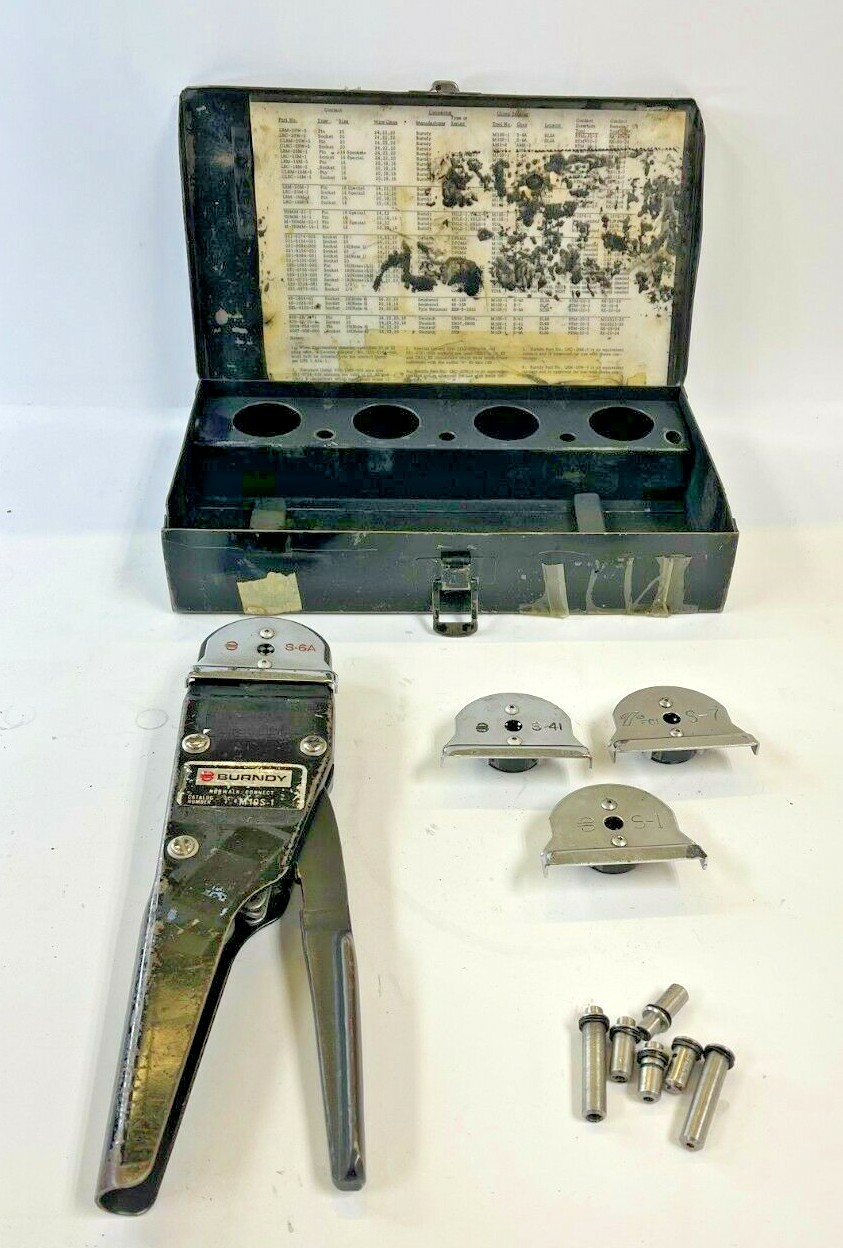 BURNDY CRIMP TOOL KIT M10S-1