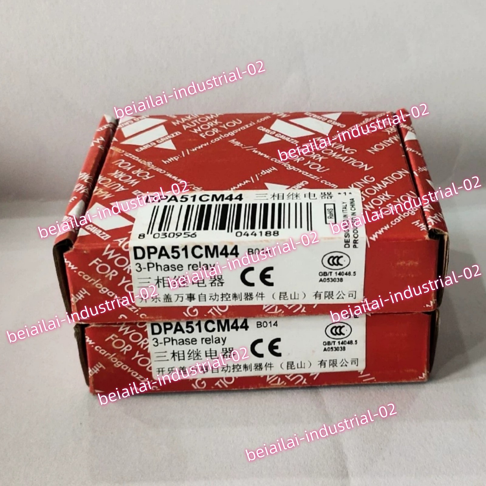 Carlo Gavazzi Three-phase Relay DPA51CM44B014#1pcs new in box