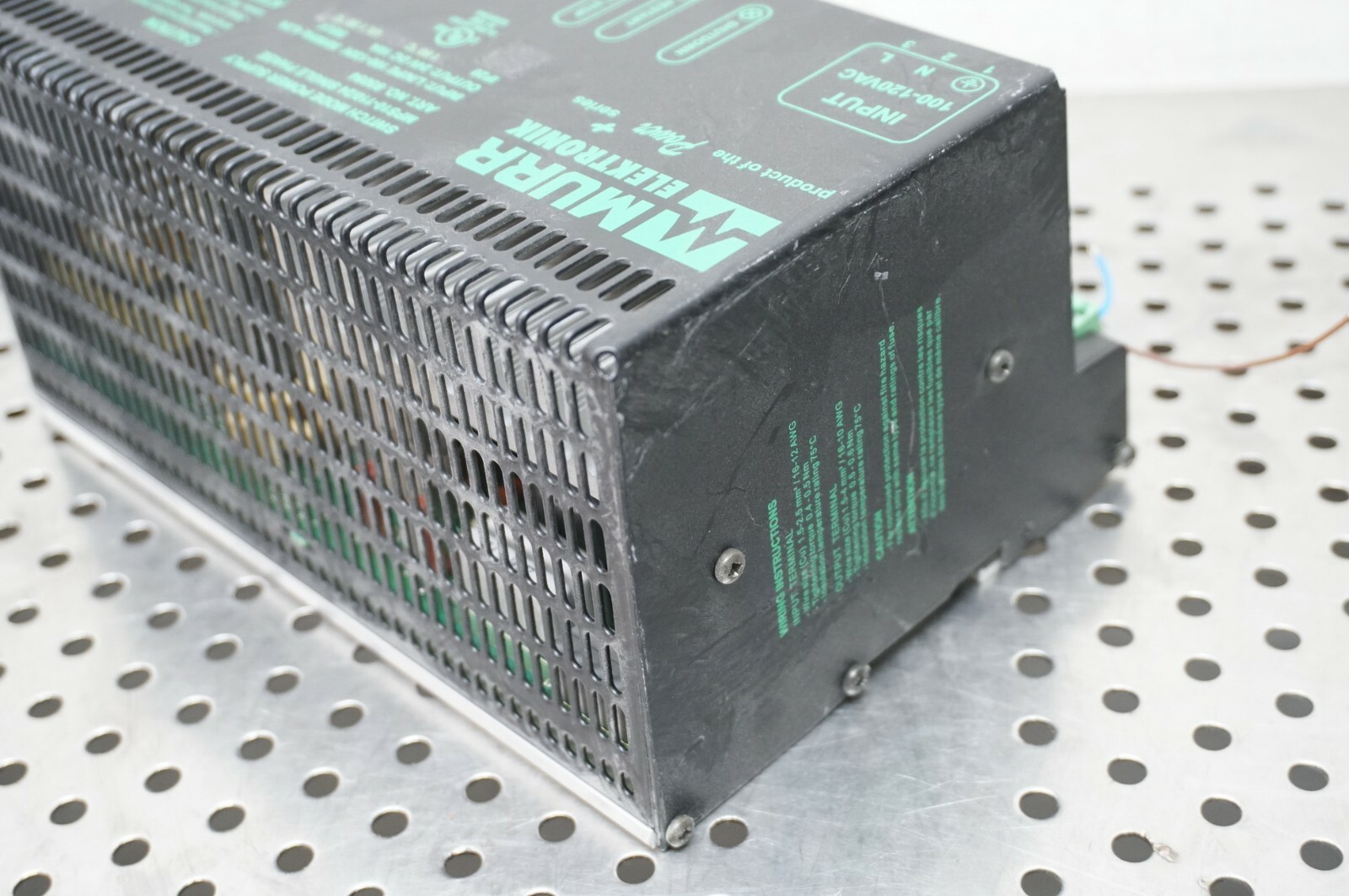 MURR ELEKTRONIK MPS10-110/24 SINGLE PHASE SWITCH MODE POWER SUPPLY
