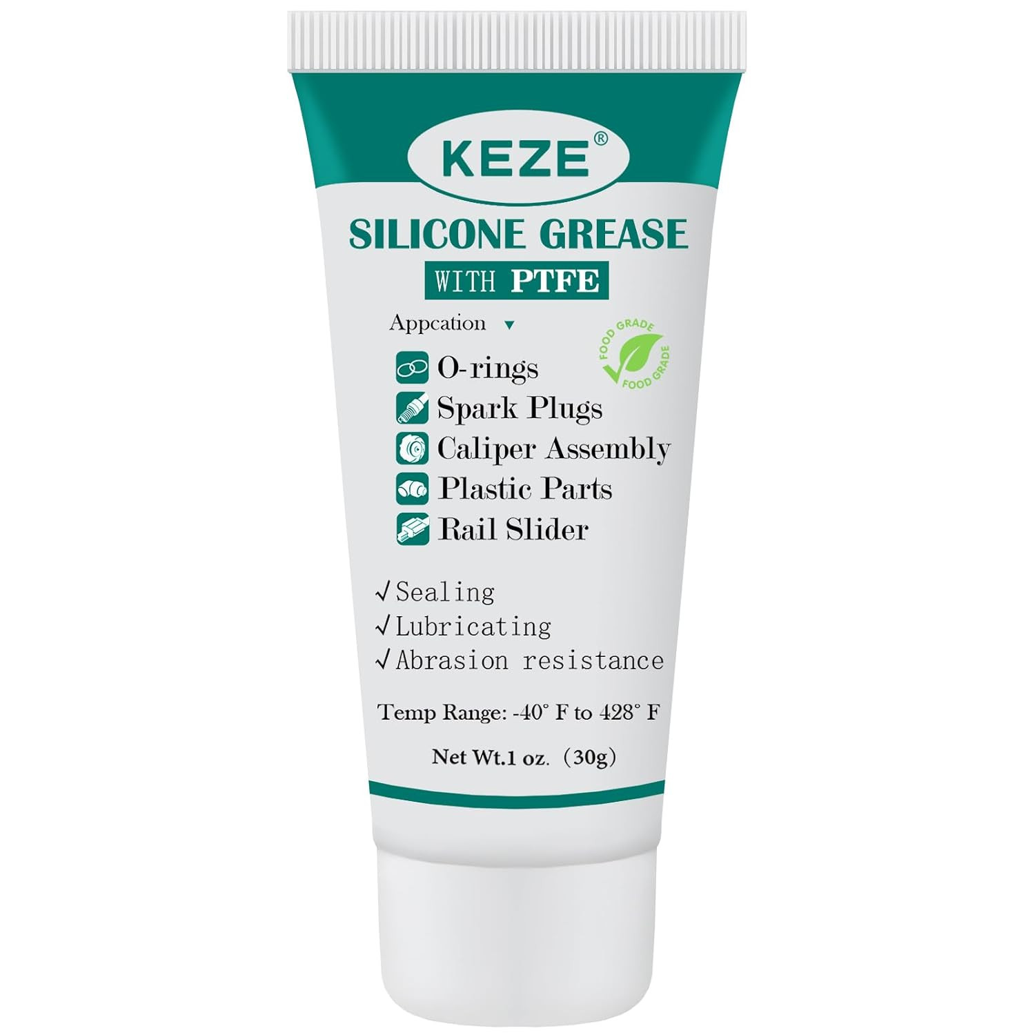 92003 Silicone Grease with PTFE,Teflon-Based Lubricant Silicon Grease Tube for M