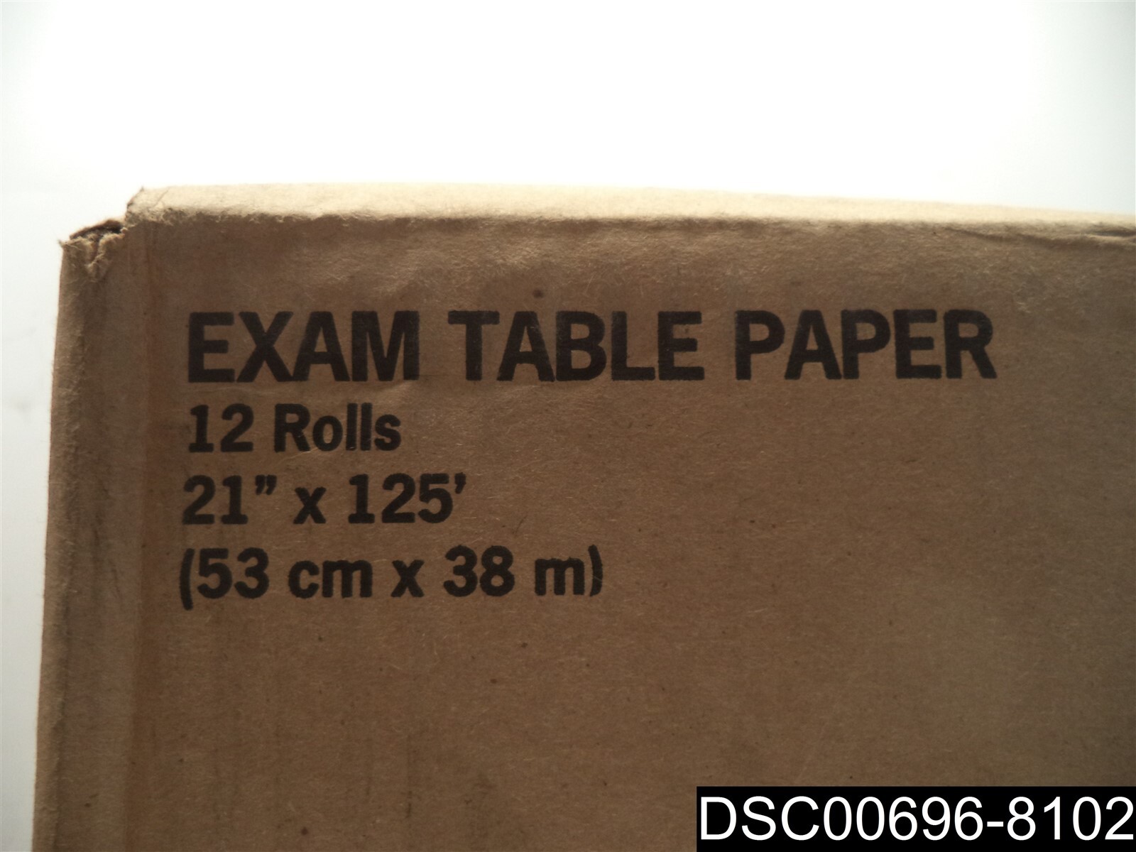 Qty= 12: Graham Medical Tiny TracksÂ® Table Paper, 21″ X 125′, Crepe, 37236