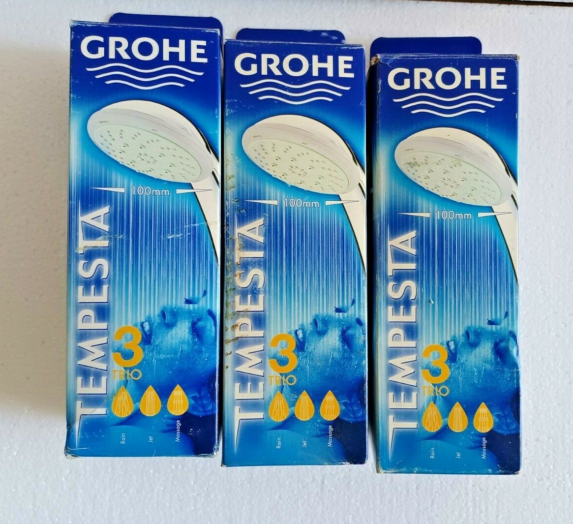 GROHE TEMPESTA TRIO 28 578 000 HAND SHOWER 28578000 NEW