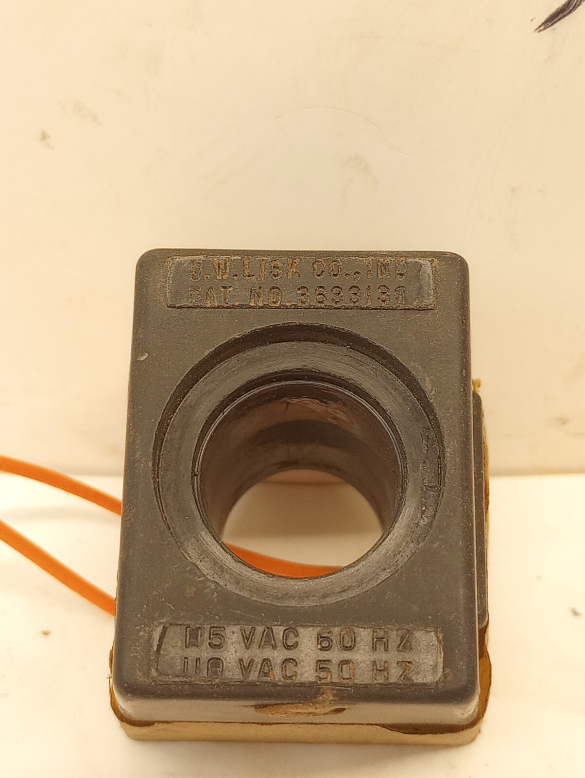 GW LISK COIL, 110 VAC 115 VAC, 50 60Hz, 2 WIRE NOS