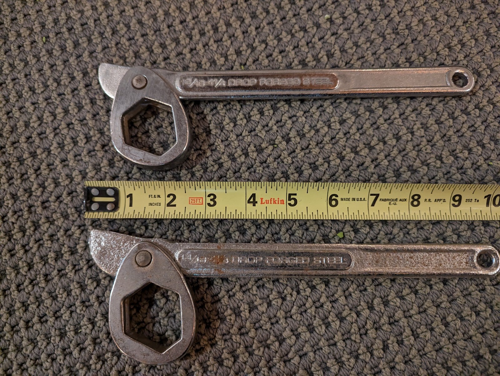 23-32 multi-wrench 13/16-1 1/4 drop forged steel Qty (2) Wrenches