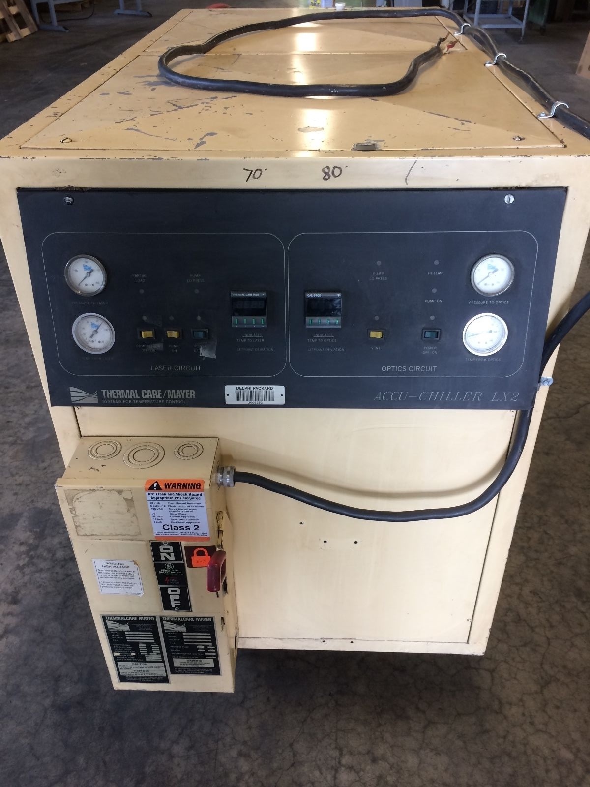 Thermal Care Water Cooled Chiller For CNC Strippit Rofin Laser