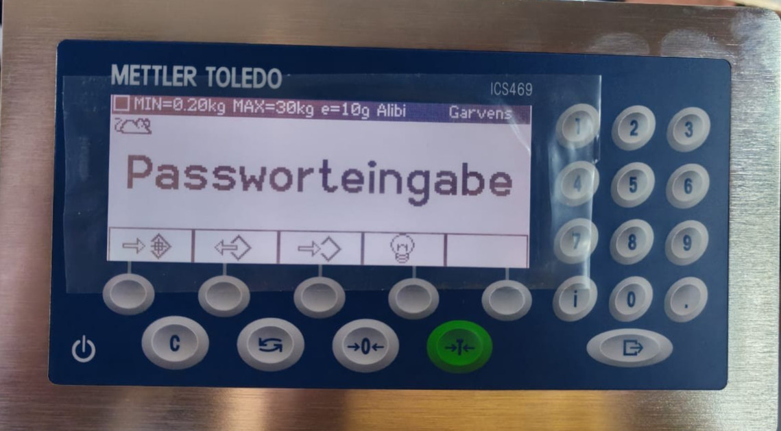 METTLER TOLEDO ICS469 WEIGHING TERMINAL TYPE: ICS249d-CARGO ICS4x9-1