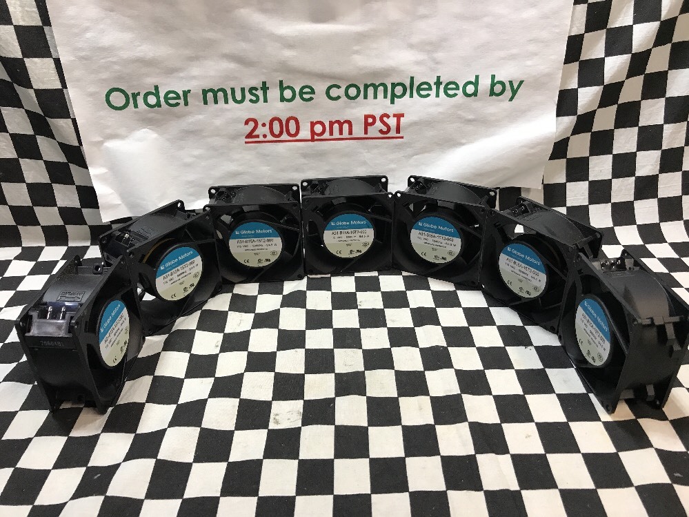 Globe Motors fan AC 115V, 80x80x38mm, A31-B15A-15T2-000, LOT OF 7, shipsameday