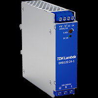 TDK-Lambda DRB120-24-1 DIN Rail AC-DC Power Supply – 120W – 24 VDC – Input: 8…