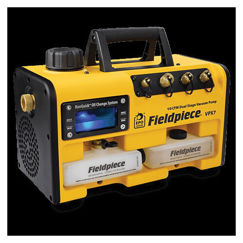 Fieldpiece VPX7 – Dual Stage, 10 CFM Vacuum Pump
