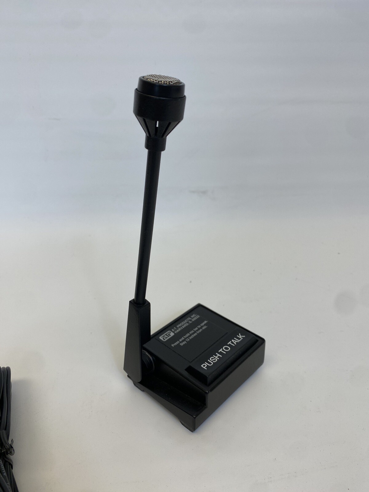 A.T. Products ATP M31 Push to Talk Microphone -Free US Shipping-