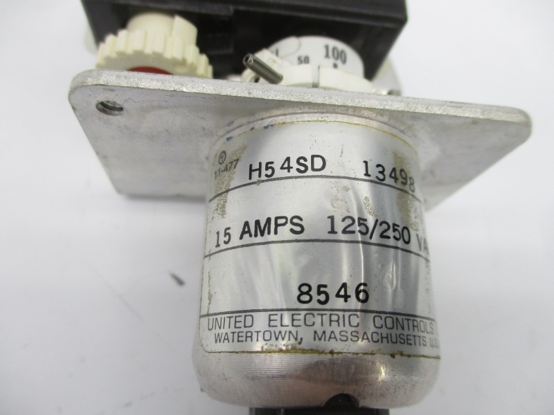 UNITED ELECTRIC H54SD13498 125/250VAC UNMP