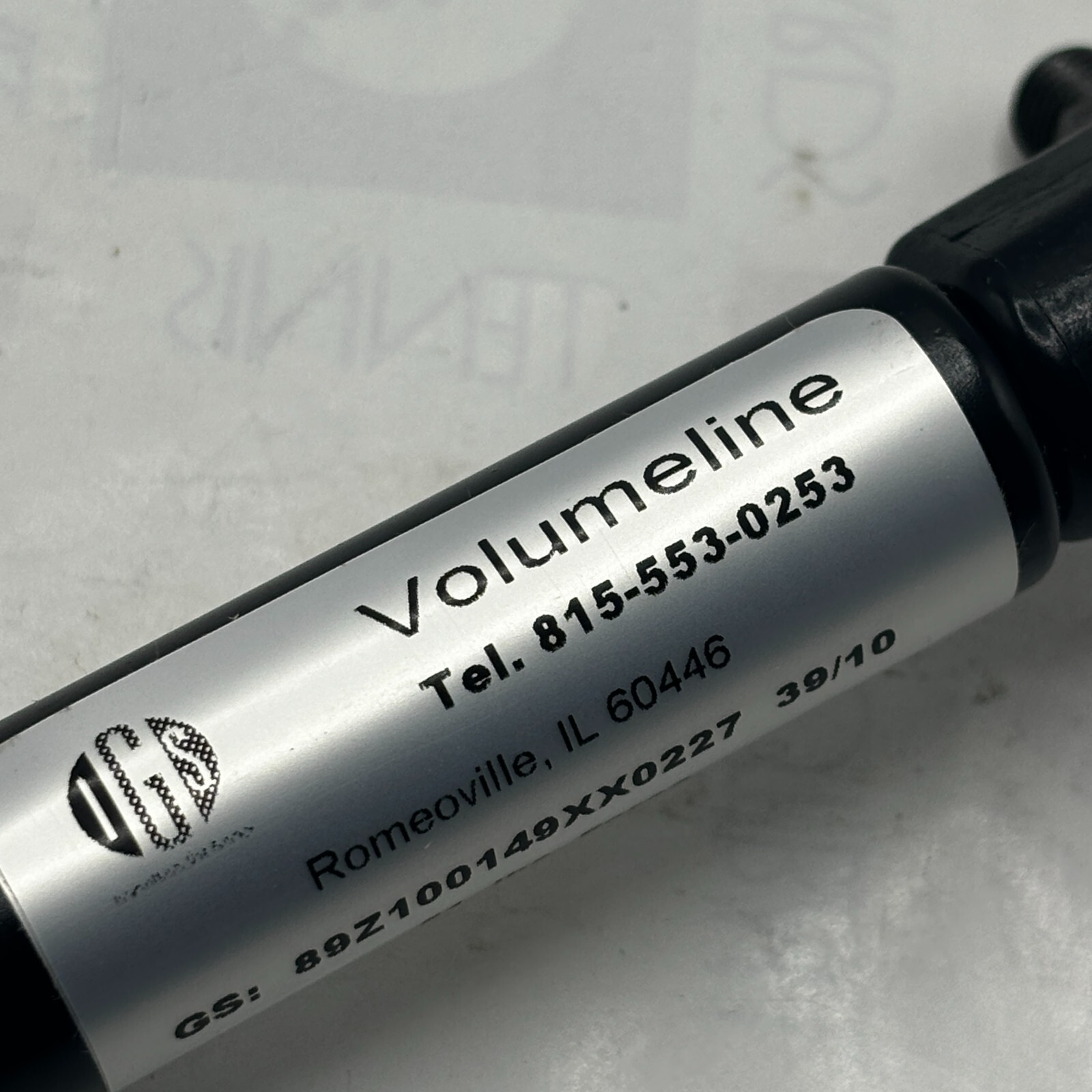 IGS VOLUMELINE 89Z100149XX0227 05/11 HIGH PRESSUE GAS SPRING 51 IBS. FORCE 🎯
