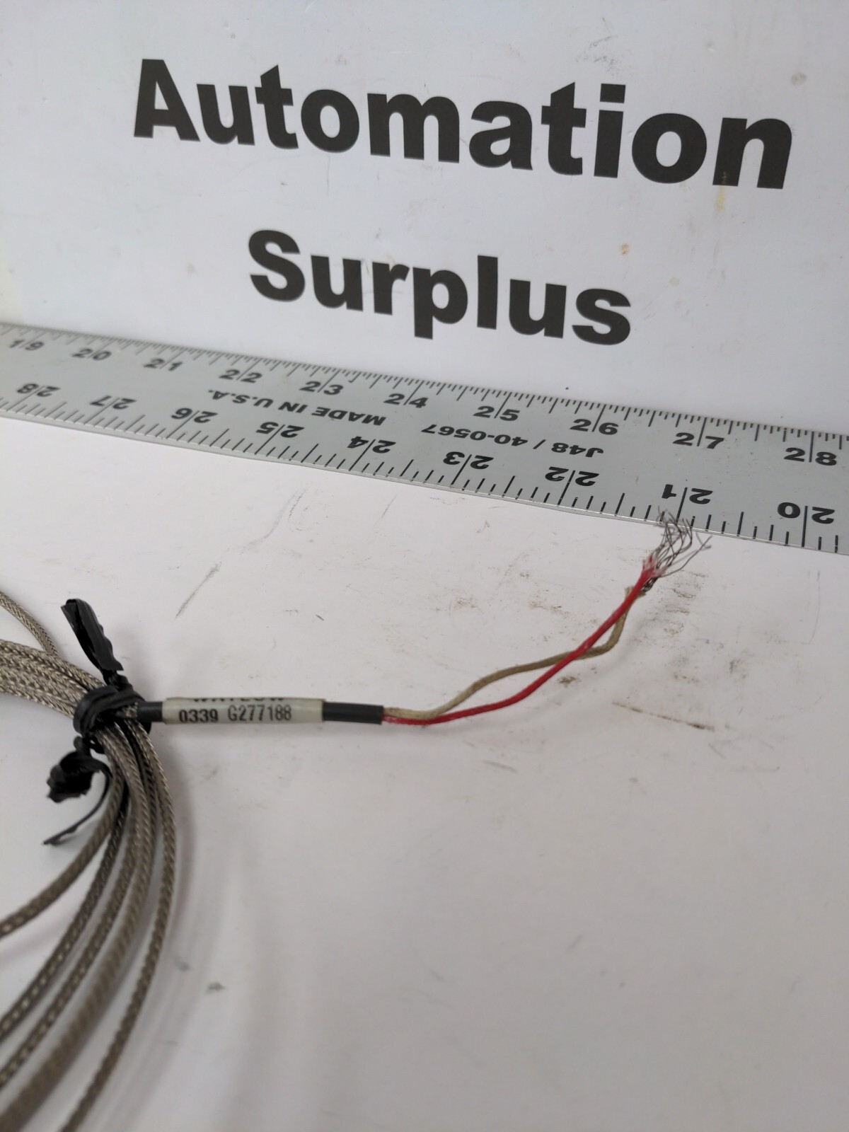 Watlow 72XJSGA072A Pipe Clamp Mount Thermocouple