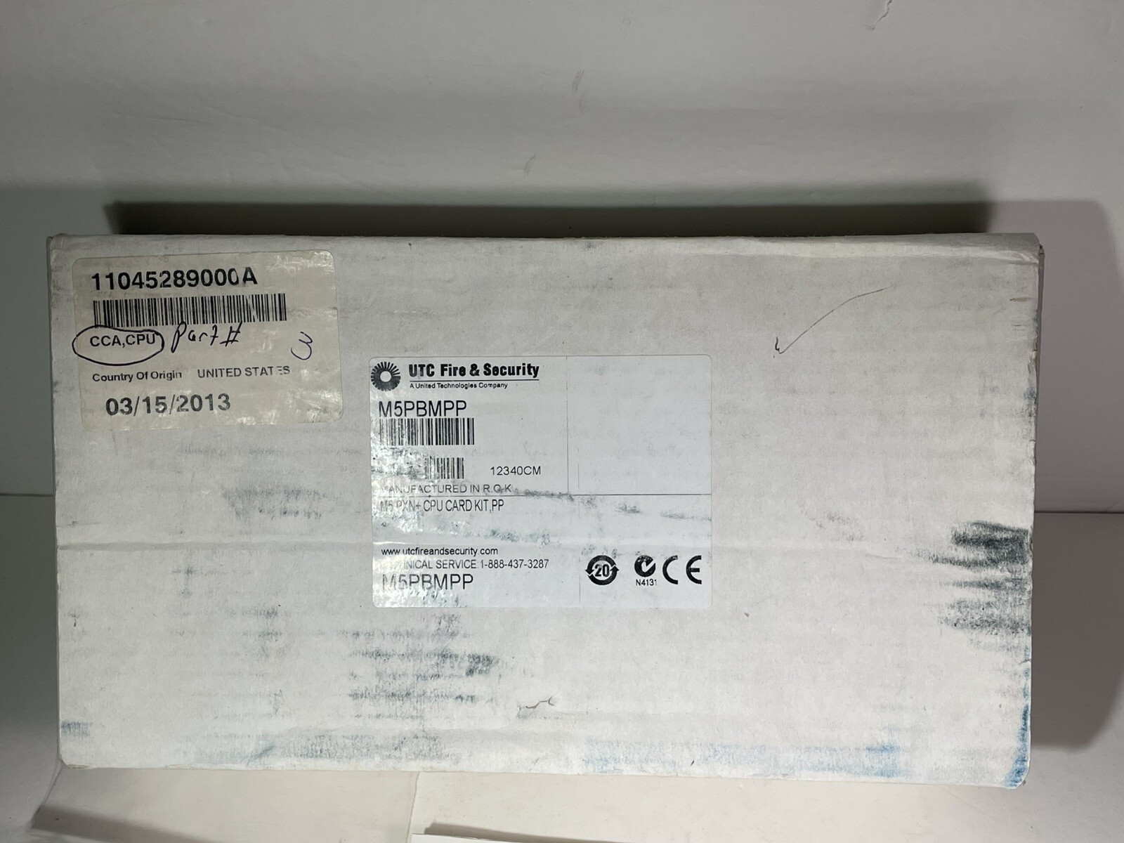 UTC M5PBMPP Access Control PXN+ CPU Card Kit Pic Pert Ethernet – Open Box