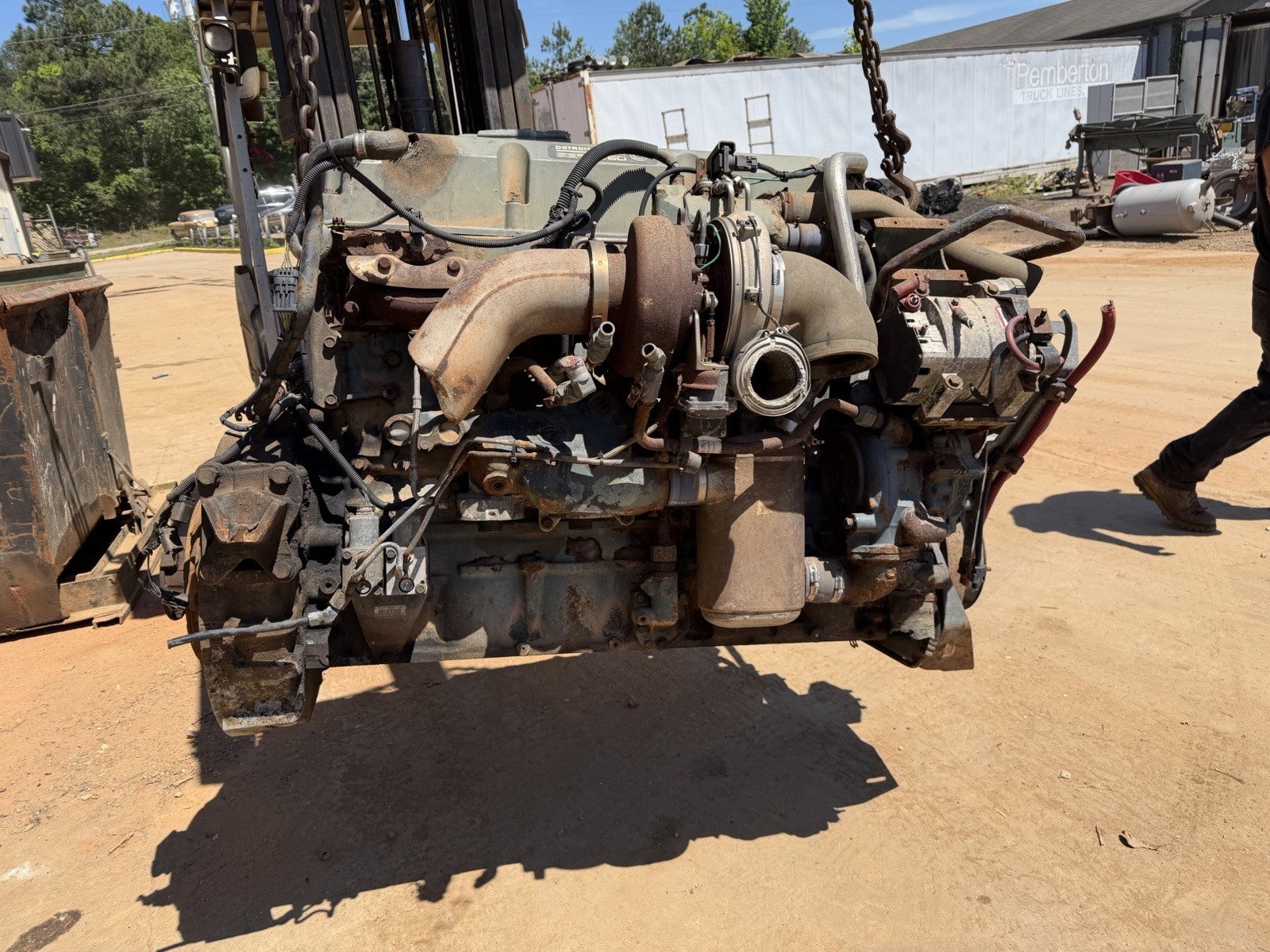 2003 Detroit Diesel 12.7 Series 60 Diesel Engine Core Parts Engine