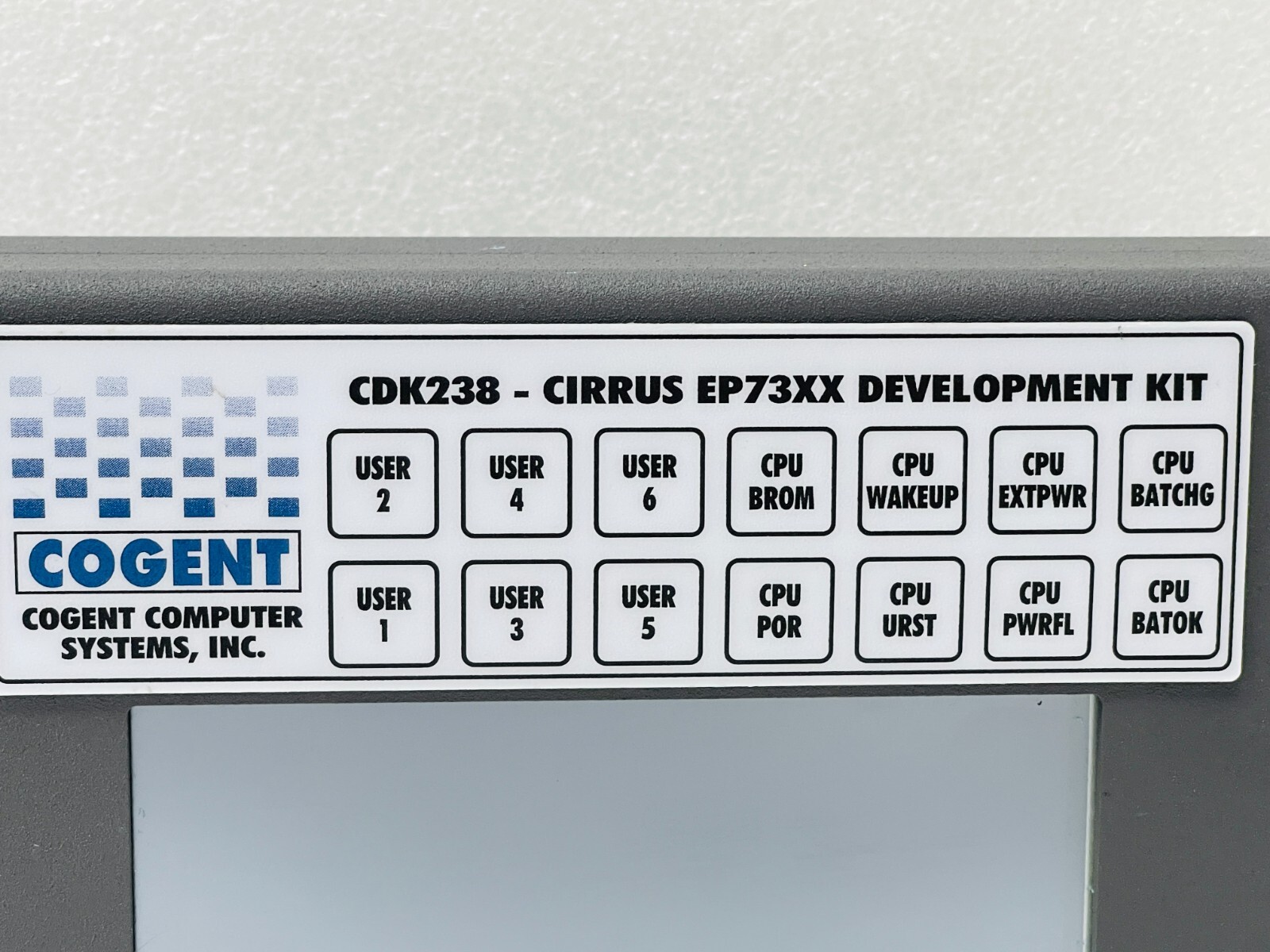 USED – Cogent CDK238 Cirrus EP73XX Development Kit / FREE SHIPPING