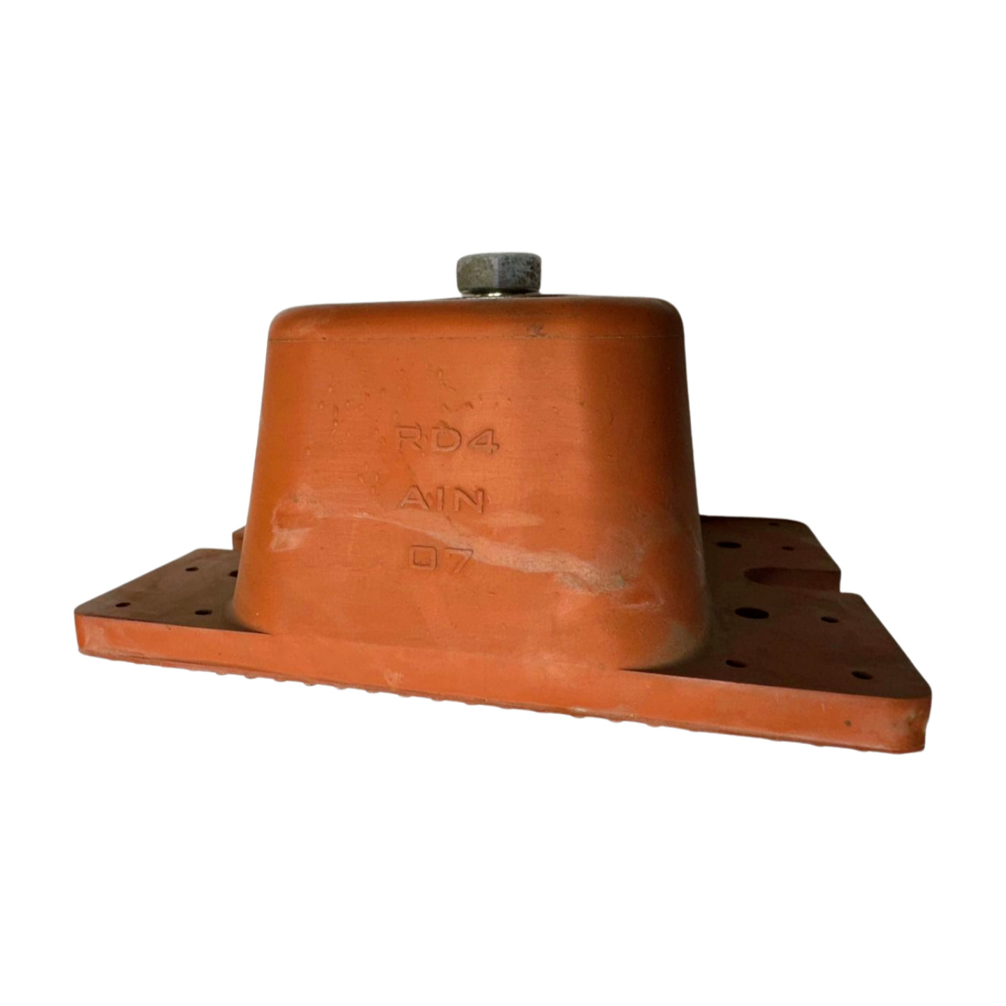 The VMC Group RD4 AIN Durulene Elastomeric Isolator Vibration Control Block
