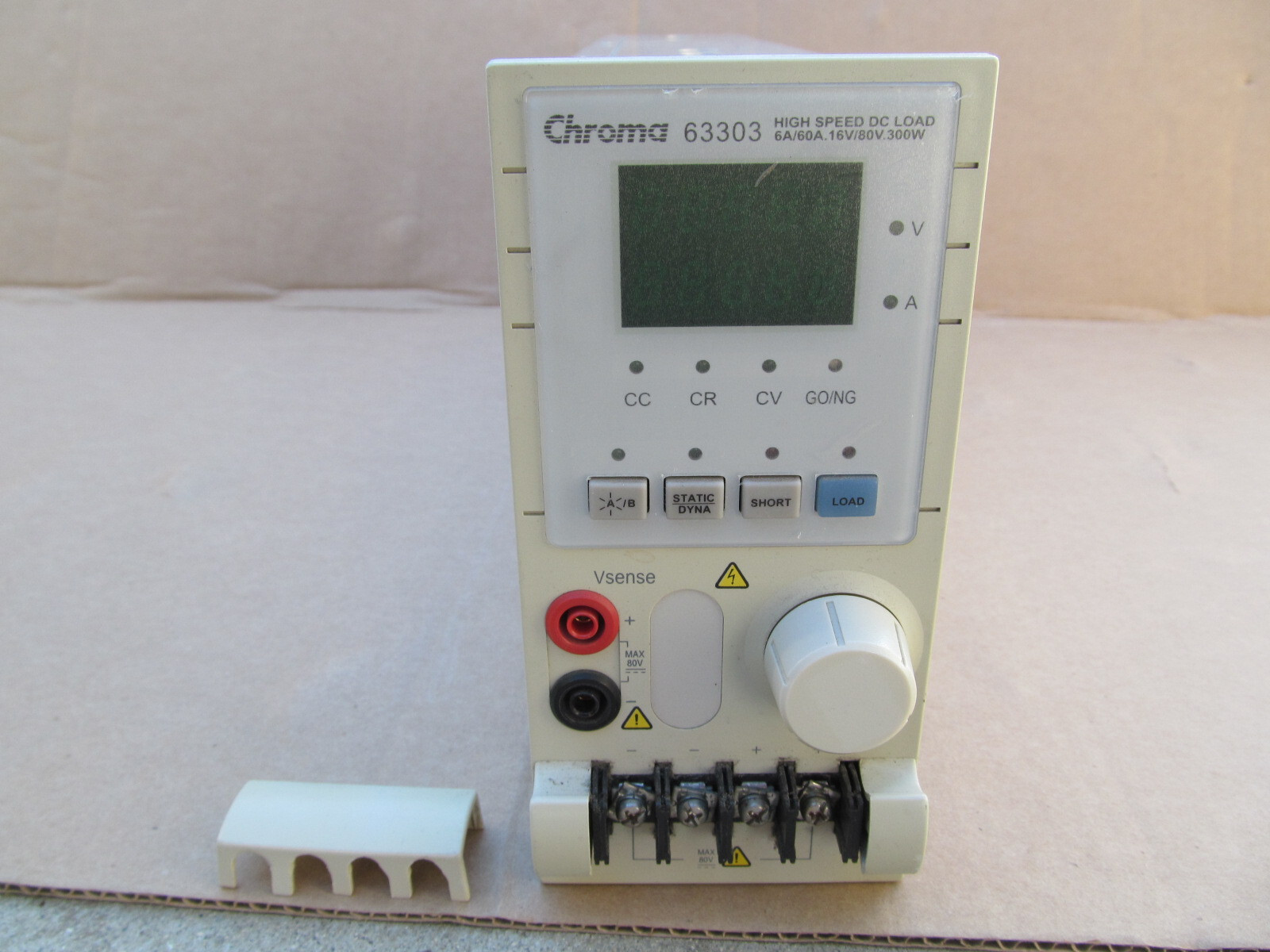 Chroma 63303 High speed DC Load 300-Watts 6A/60A 16V/80V
