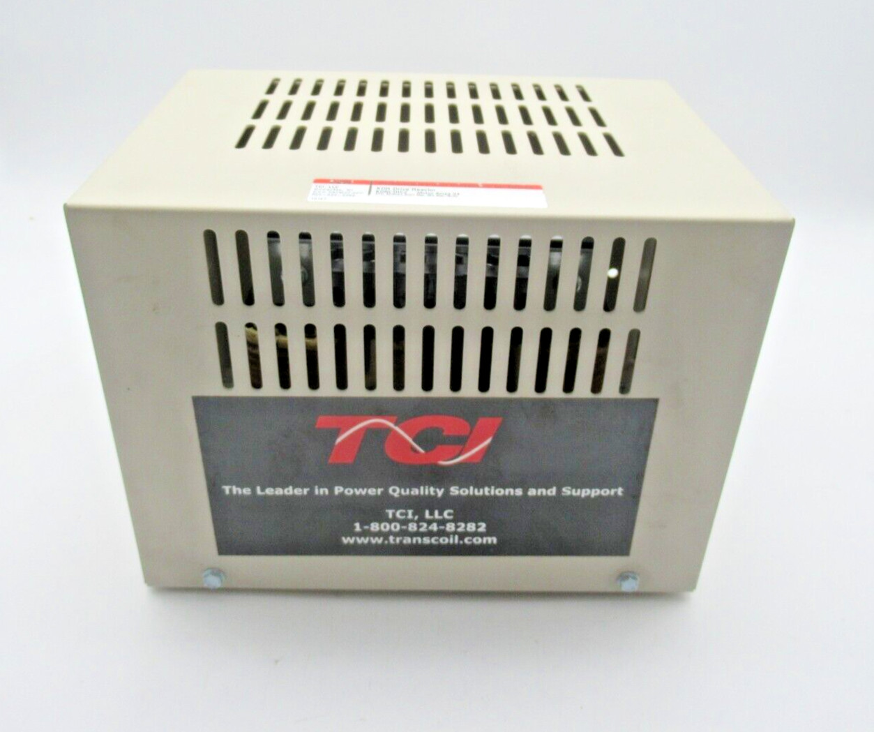 TCI KDRC1HC2 KDR Drive Reactor 3PH, 50/60Hz, 600V, 35A *NEW OLD STOCK*