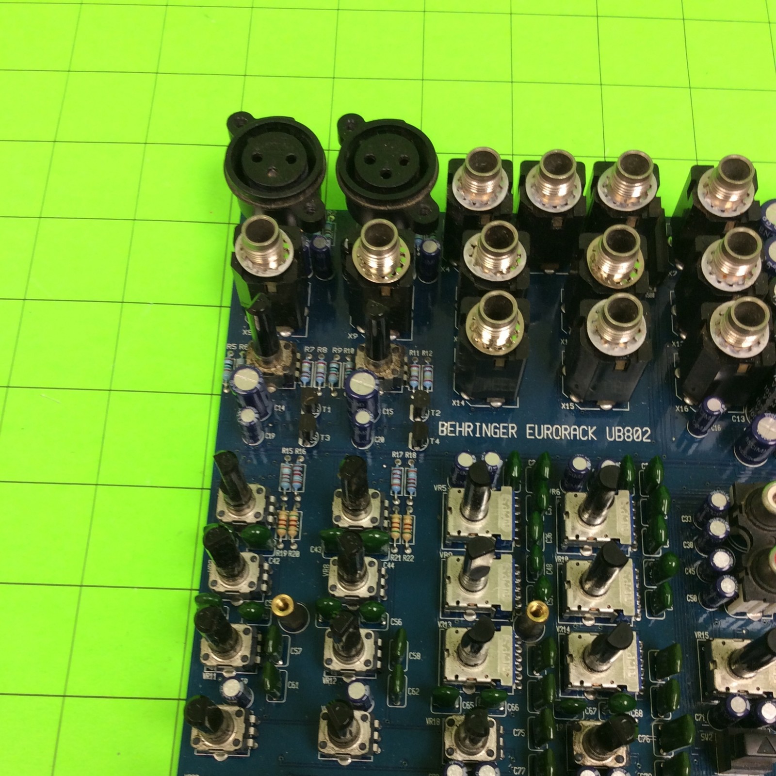 Behringer Eurorack UB802 Audio Mixer Main Board