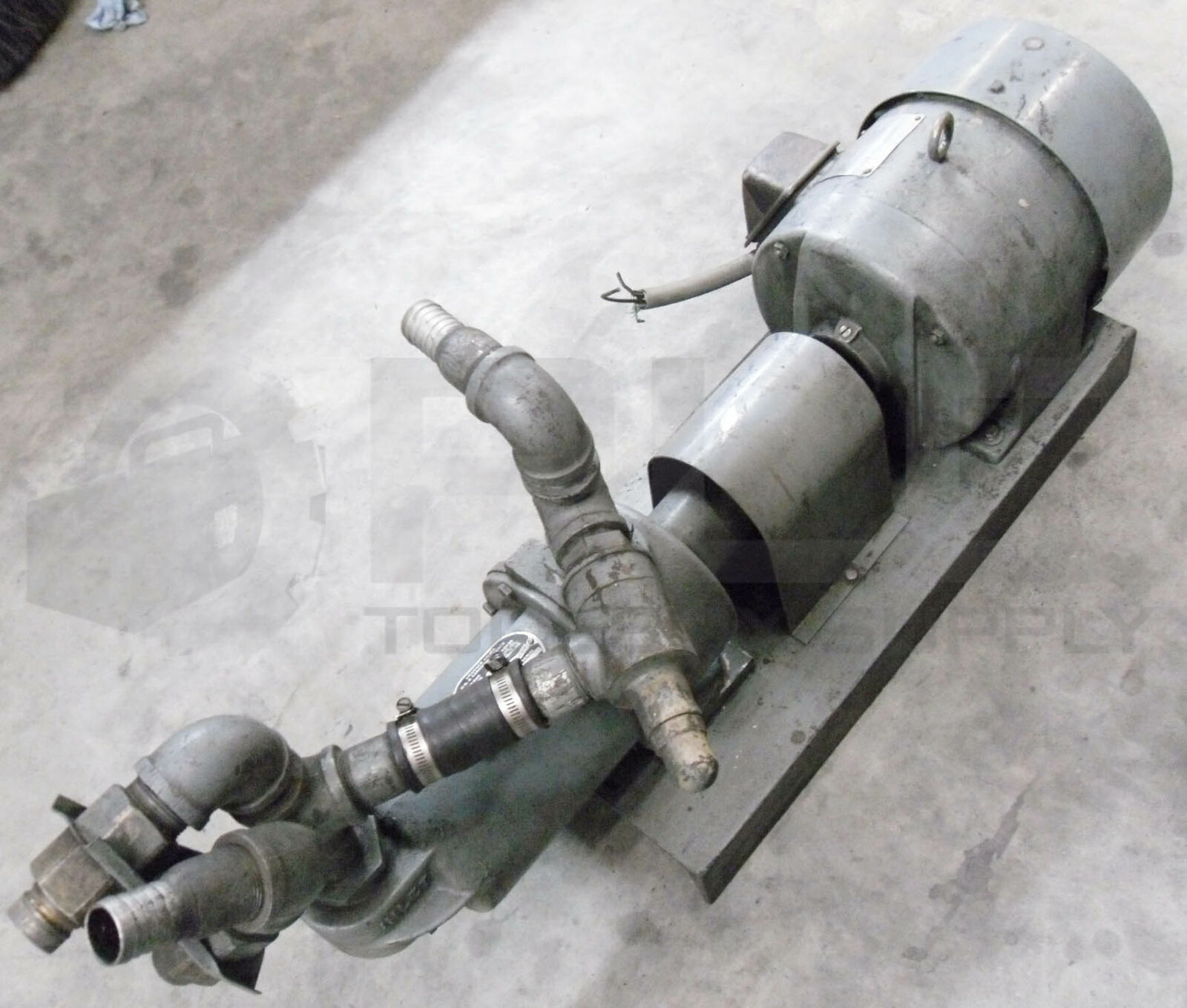 GE GENERAL ELECTRIC 5K213BG624 MOTOR, 2HP 1165RPM w/ ROBBINS MYERS FS 67 C PUMP
