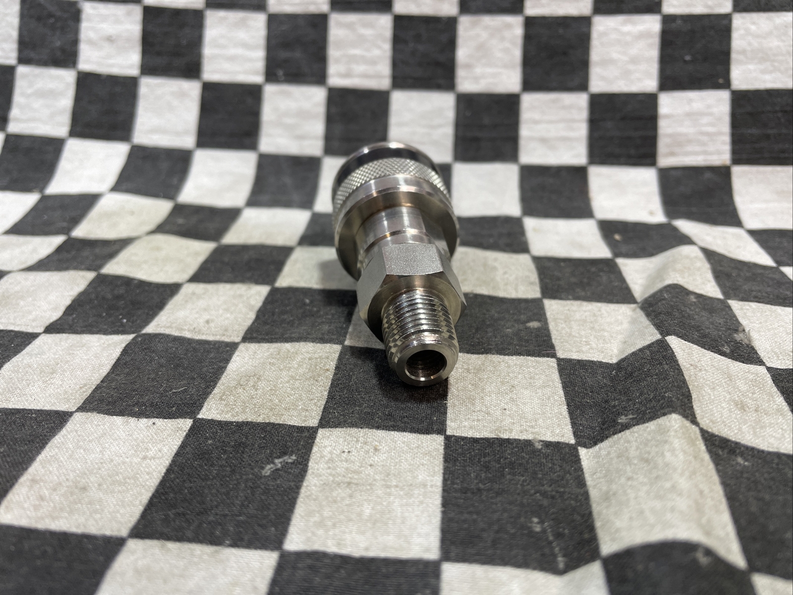 SWAGELOK Quick Connect Stem with Valve, SS-QC4-B-4PMK1, SSQC4B4PMK1 #1541P2