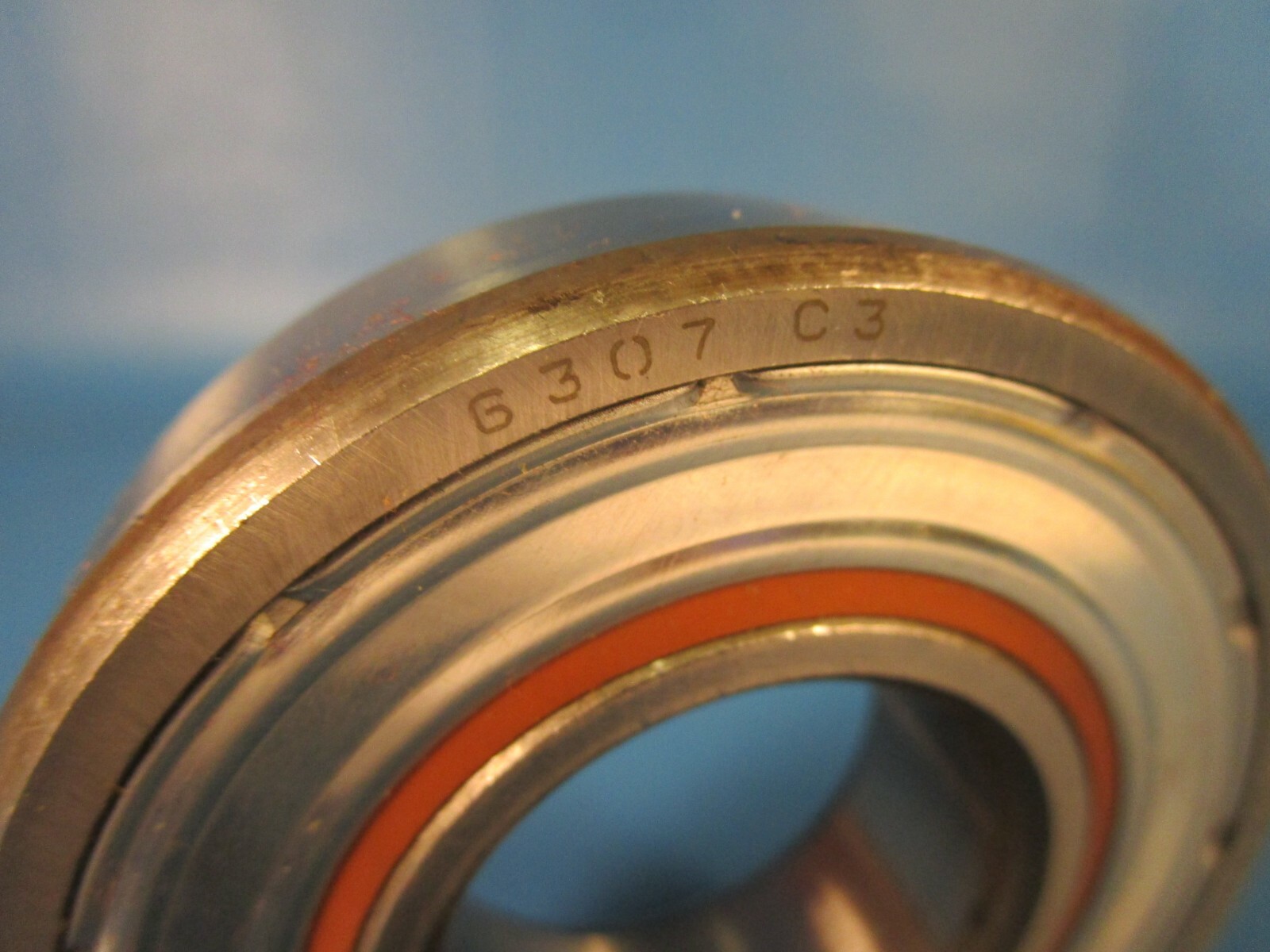 SKF 6307 RSJ C3 Deep Groove Ball Bearing, SINGLE SEAL (Timken, FAG, Koyo)