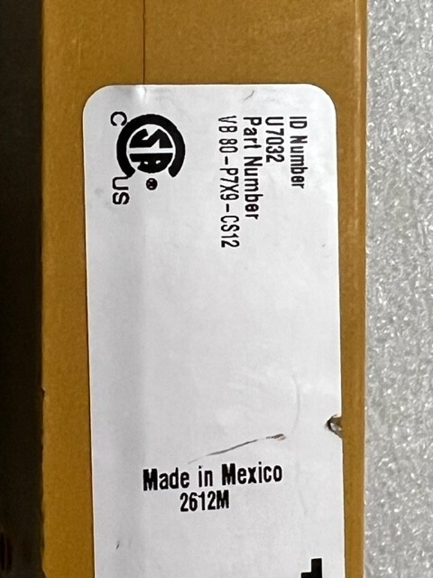 Turck VB80-P7X9-CS12 Multi Box Junction Box Module Used